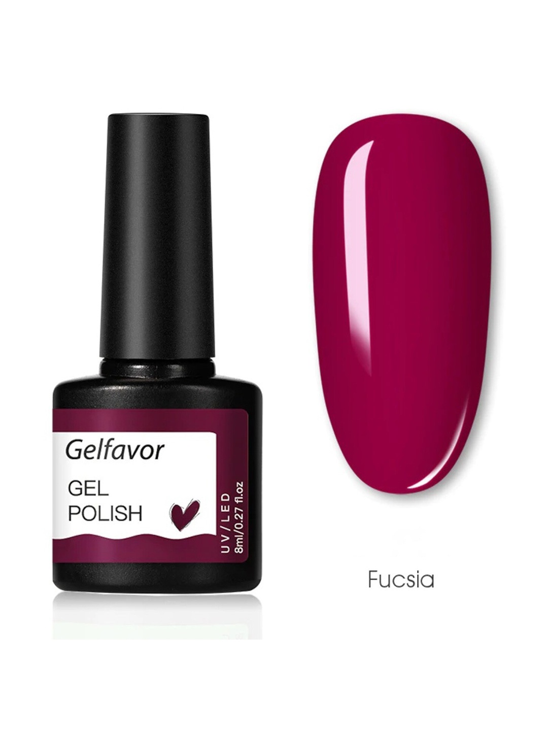 

Gelfavor Gel Hybrid Nail Polish - G060 8 ml, Multi