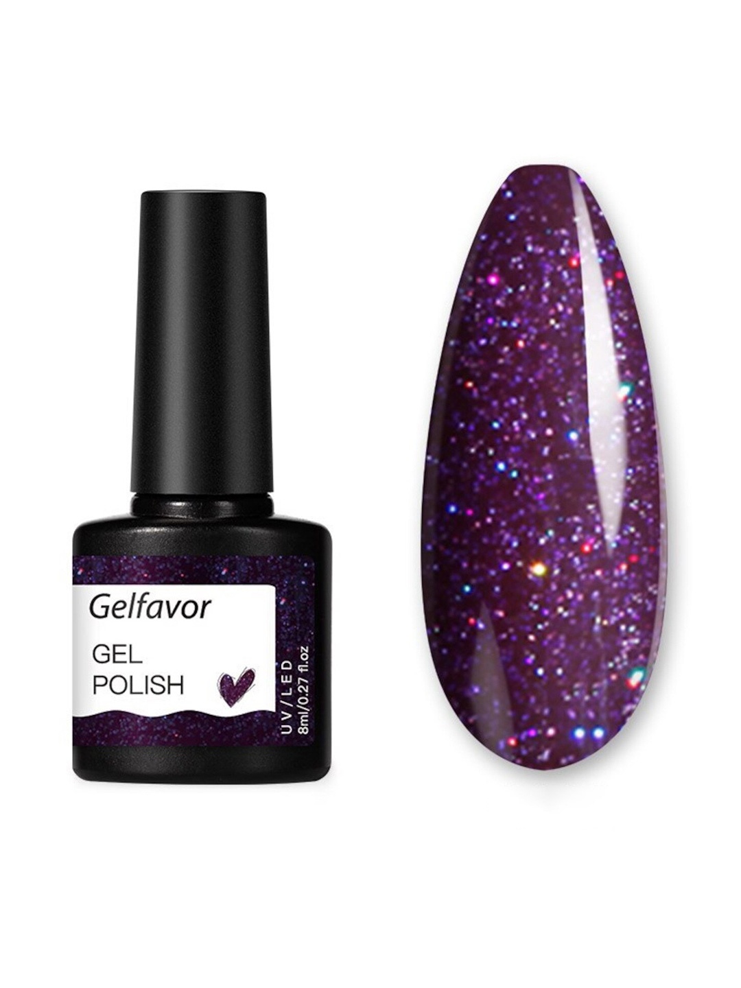 

Gelfavor Gel Hybrid Nail Polish - G028 8 ml, Multi