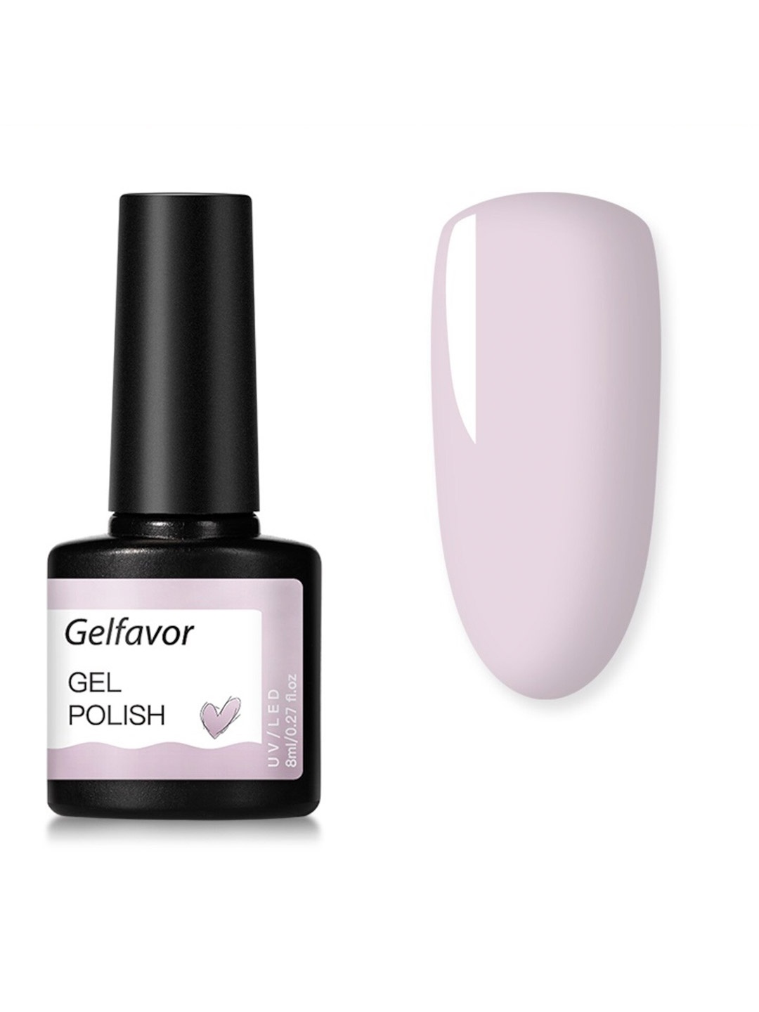 

Gelfavor Summer Hybrid UV&LED Odorless Long-Lasting Gel Nail Polish - Shade G021, Purple