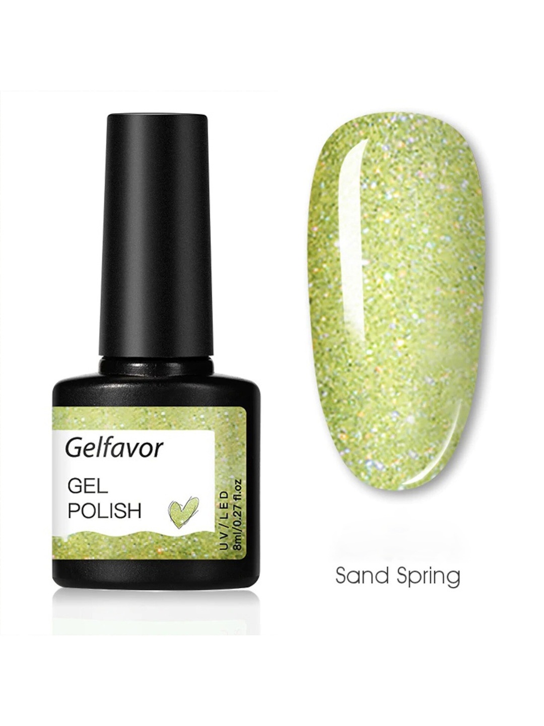 

Gelfavor Gel Hybrid Nail Polish - G033 8 ml, Multi