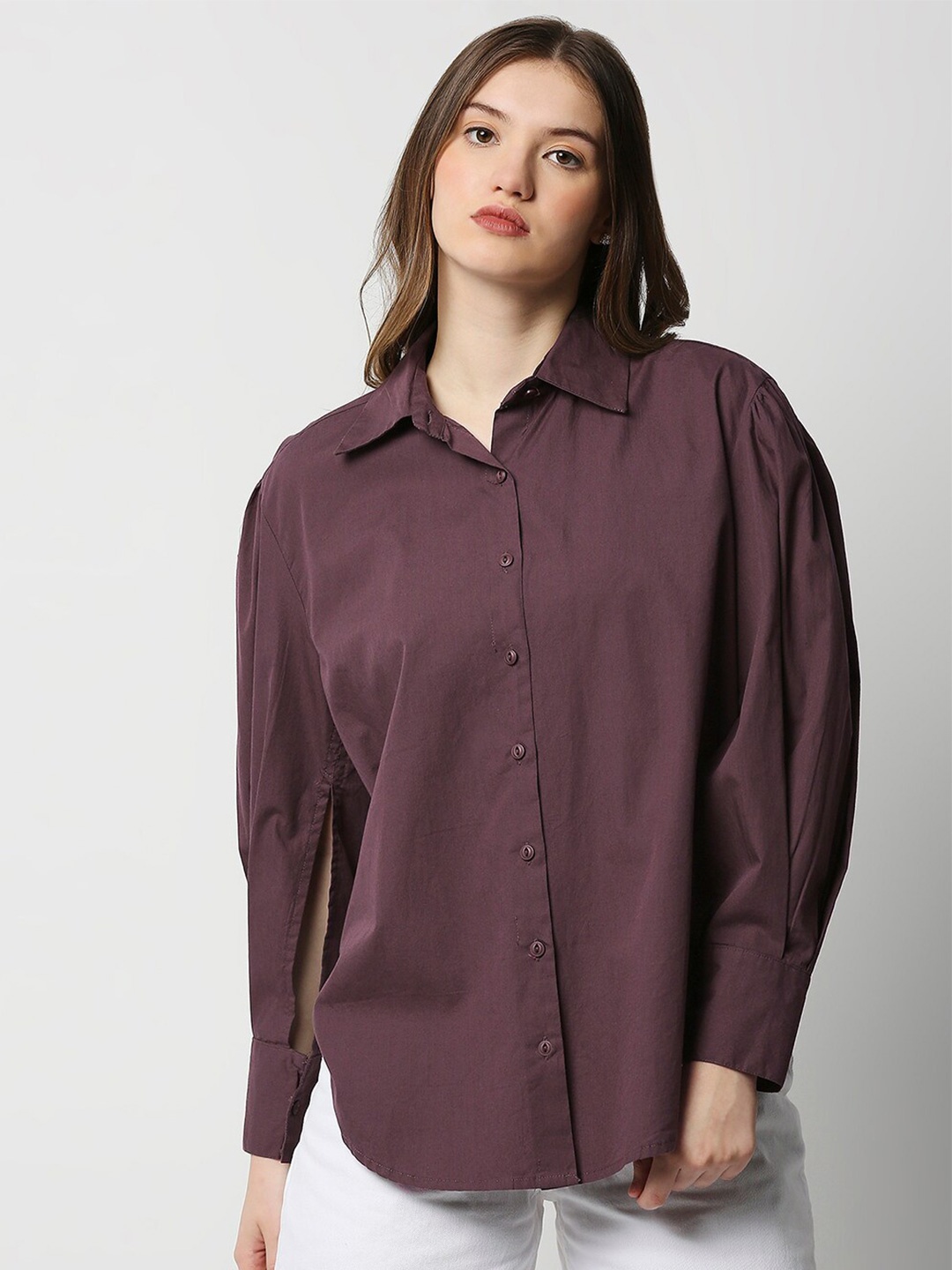 

Remanika Women Brown Comfort Casual Shirt