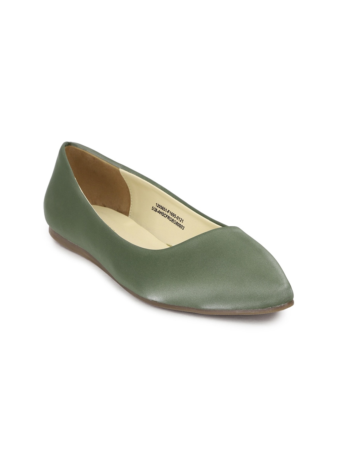 

Allen Solly Woman Women Olive Green Ballerinas Flats