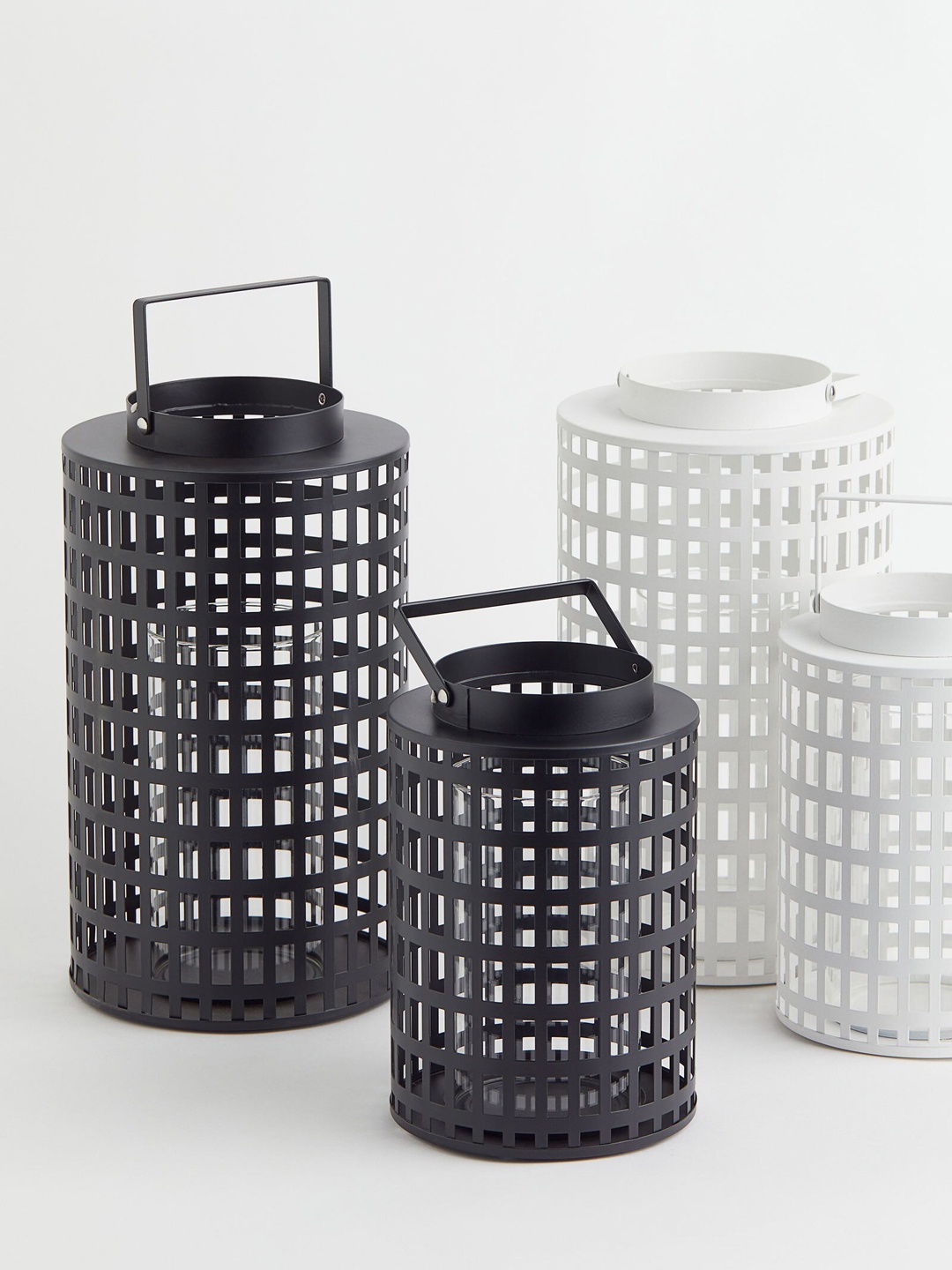 

H&M Black Large Metal Candle Lantern