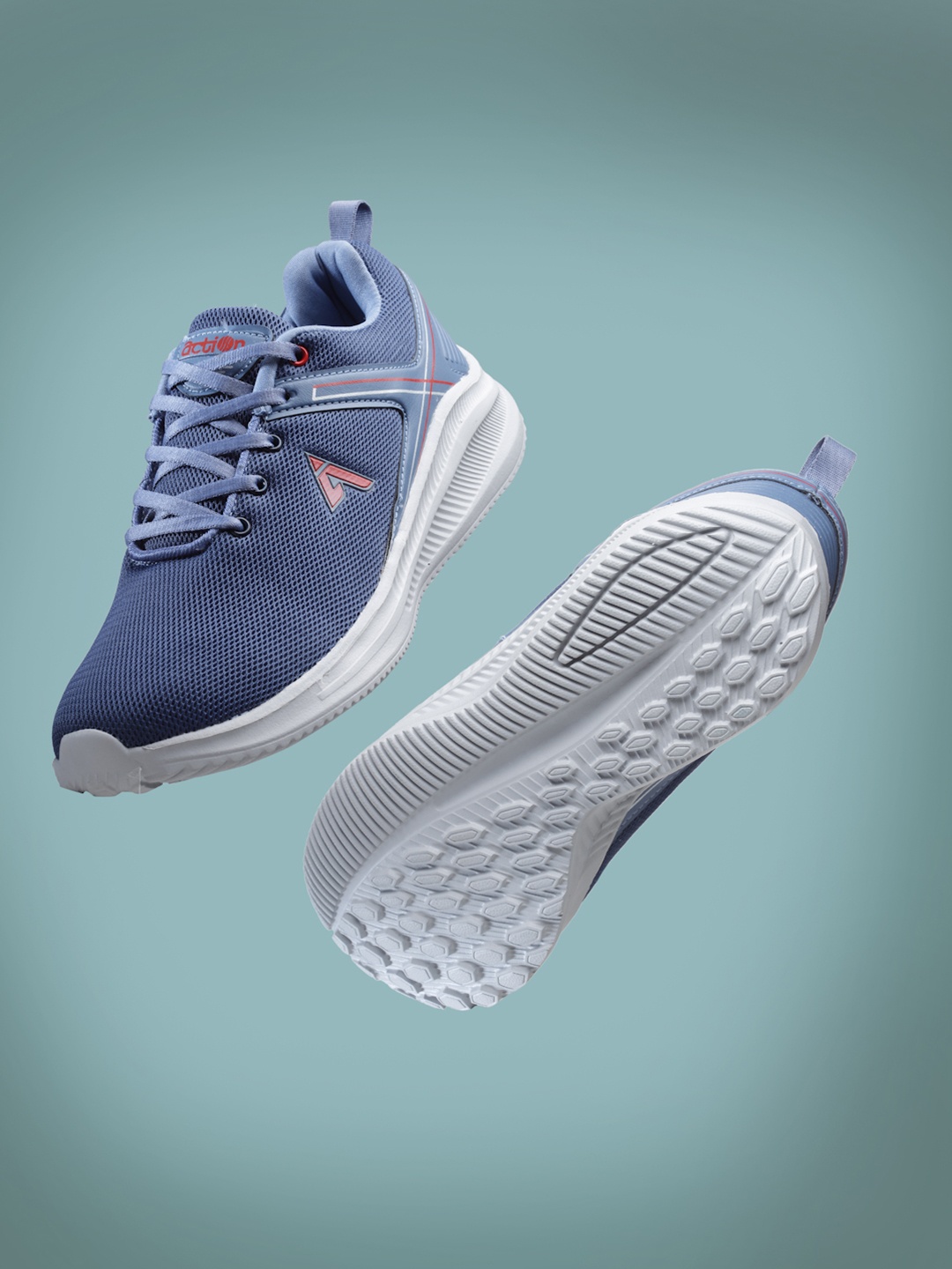 

Action Men Blue Mesh Running Shoes