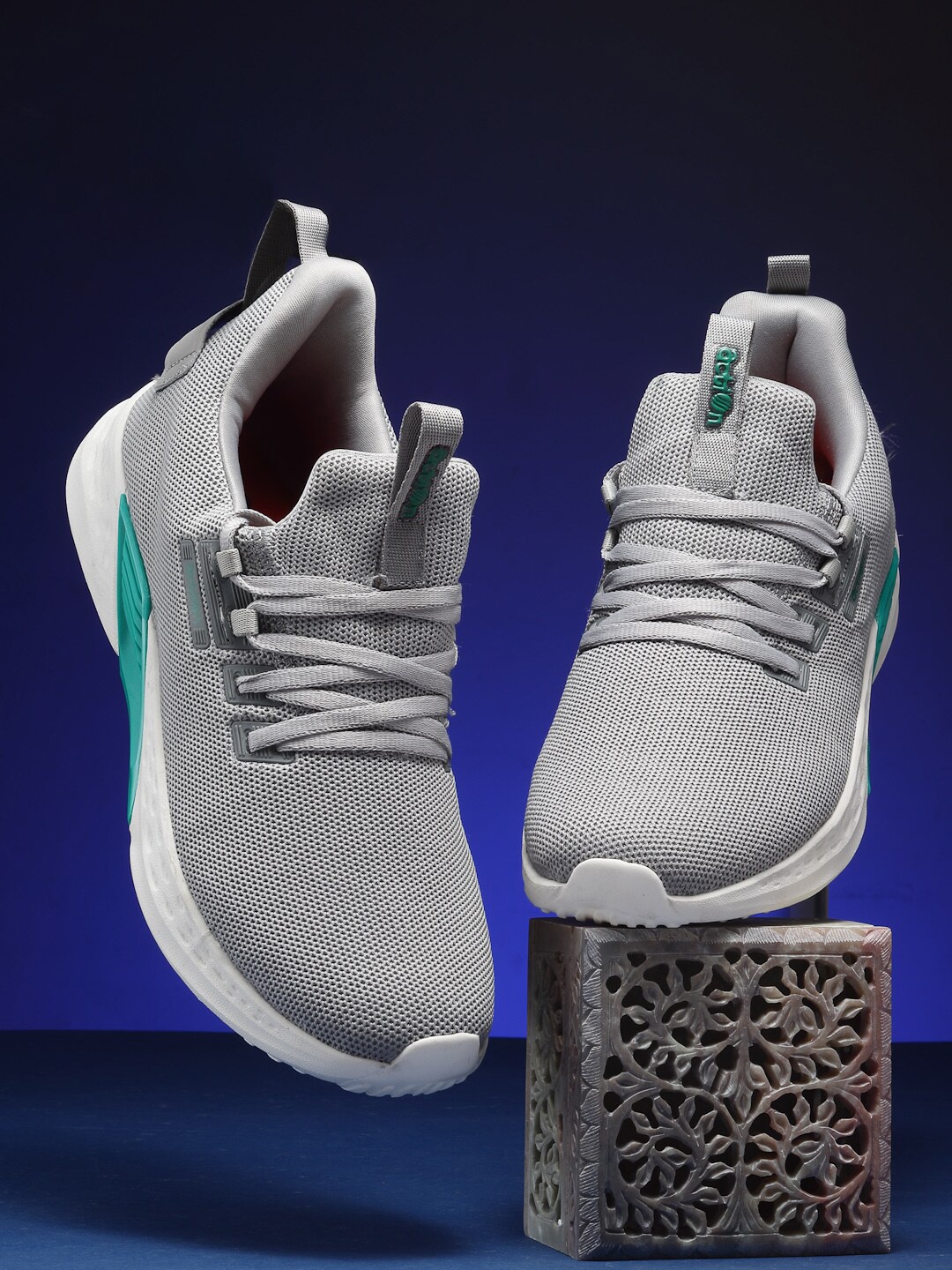 

Action Men Grey Mesh Running Shoes