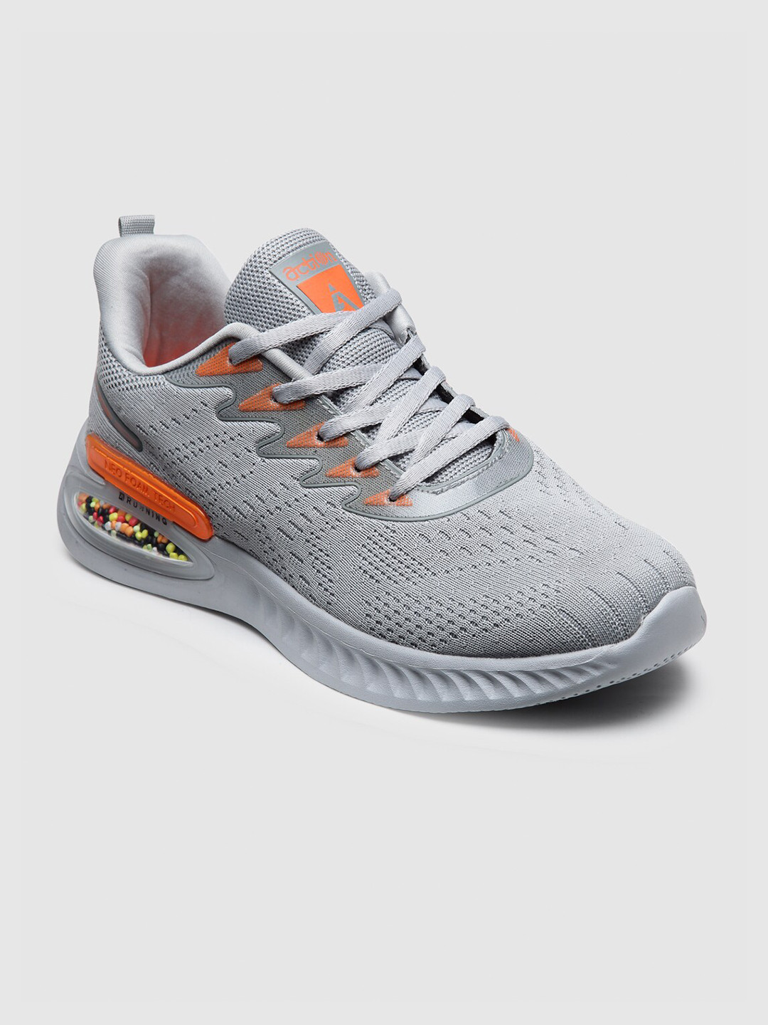 

Action Men Grey Mesh Running Shoes