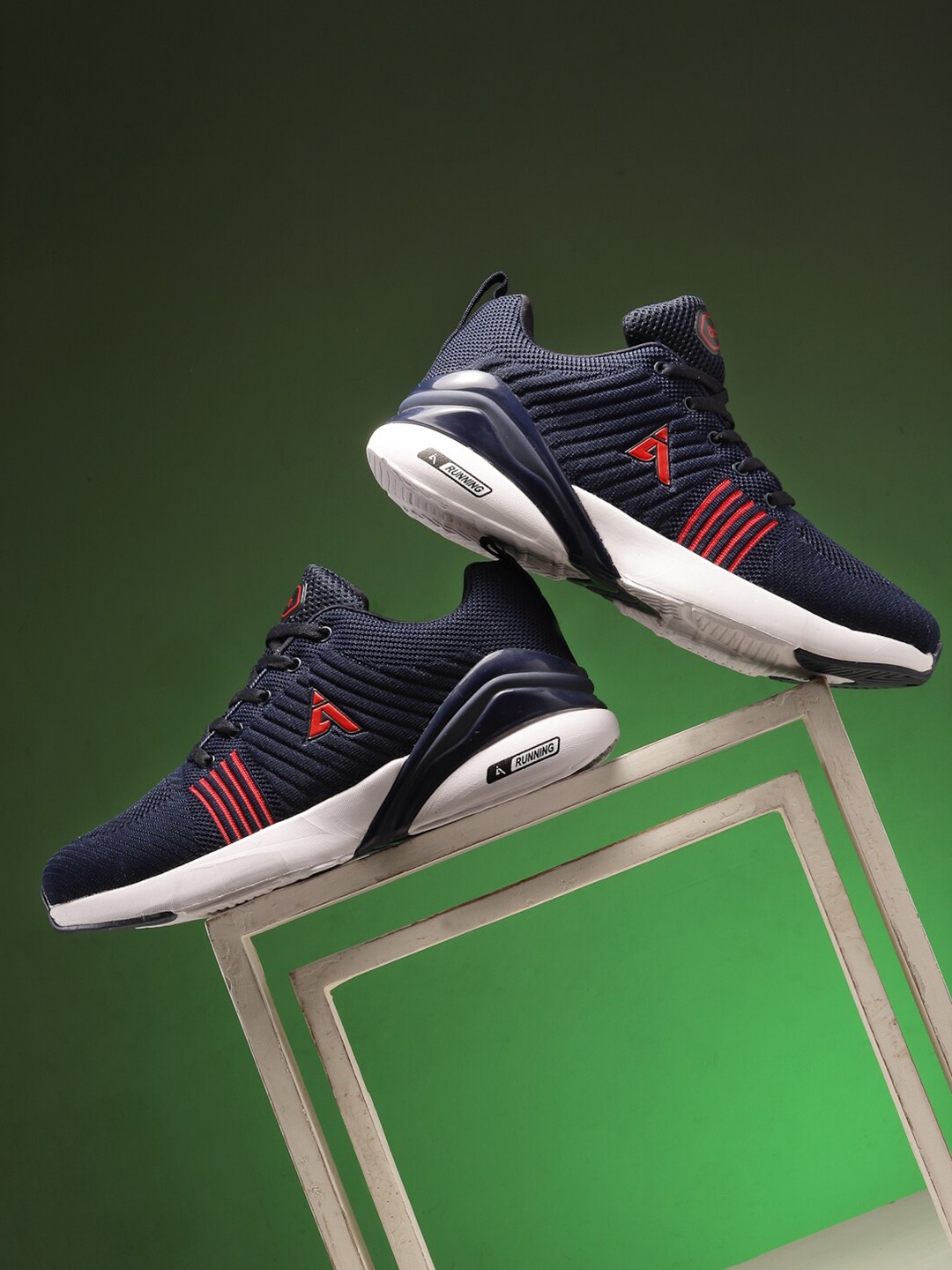 

Action Men Navy Blue Mesh Running Shoes