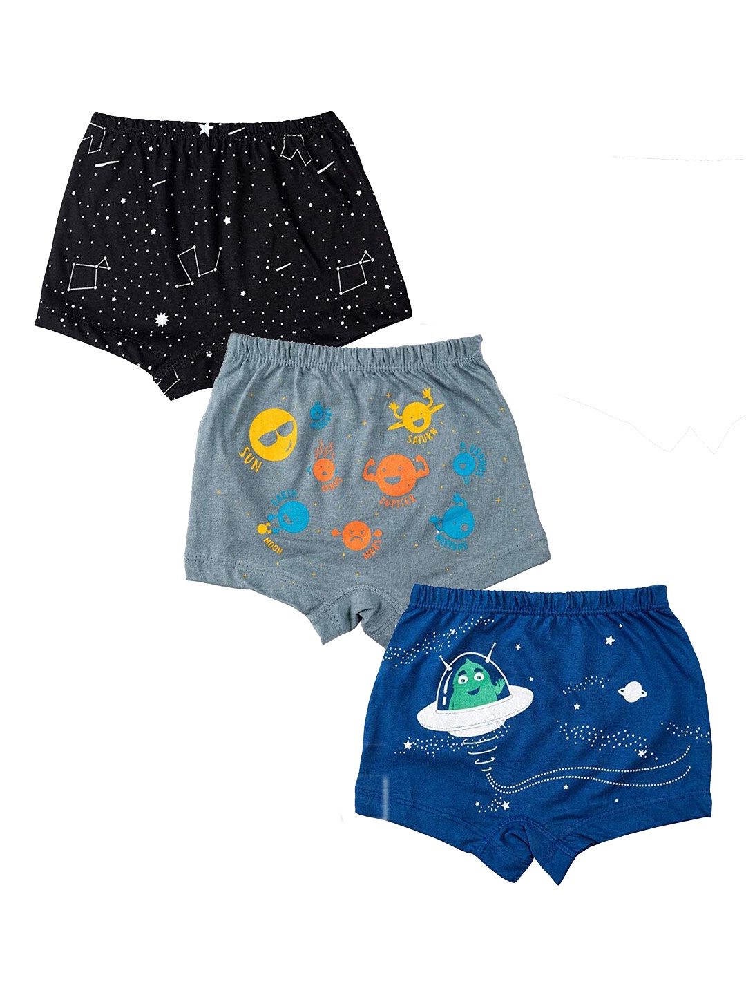 

You Got Plan B Girls Pack of 3 Printed Shorts, Multi