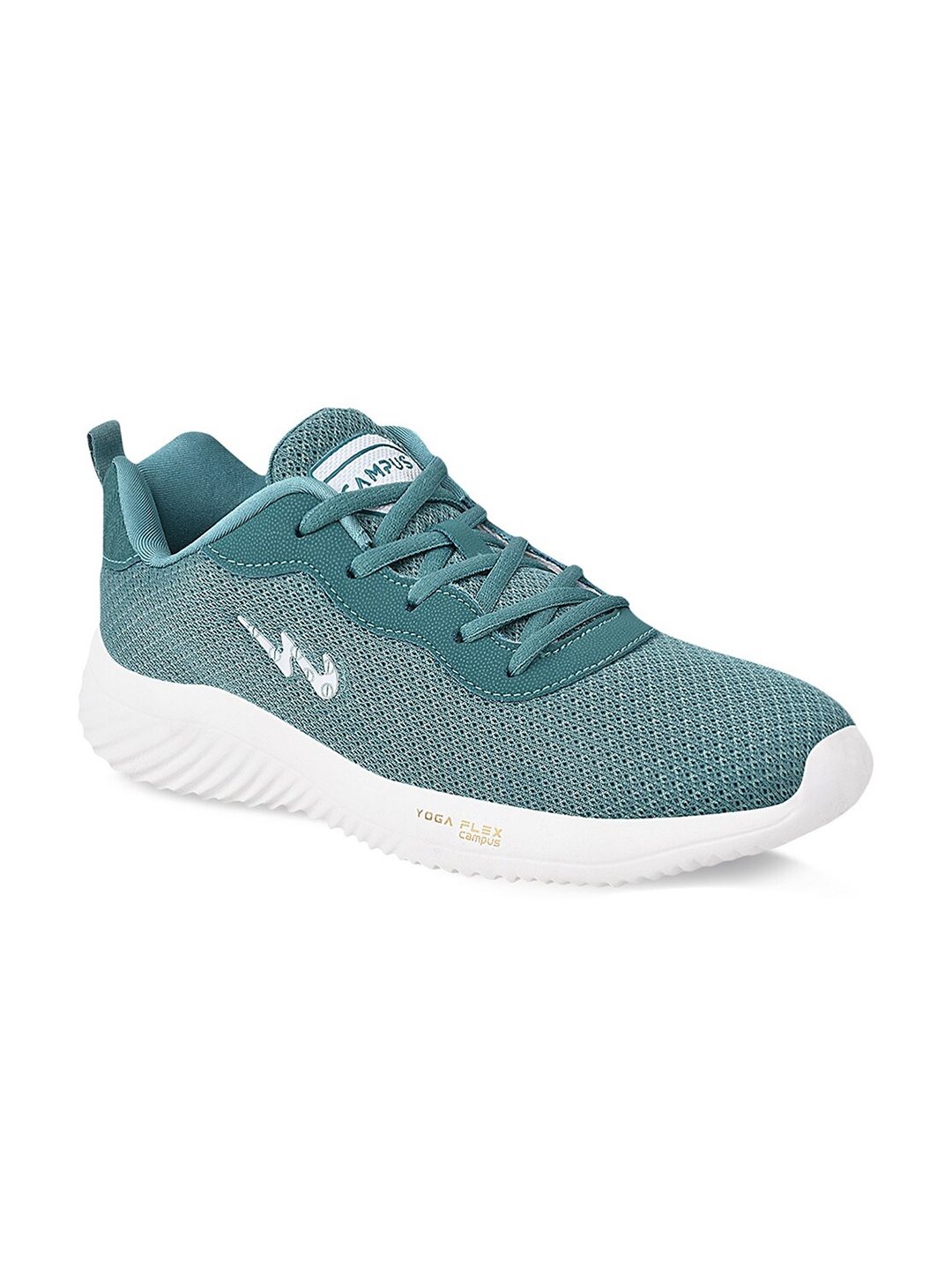 

Campus Women Green Mesh Running Shoes