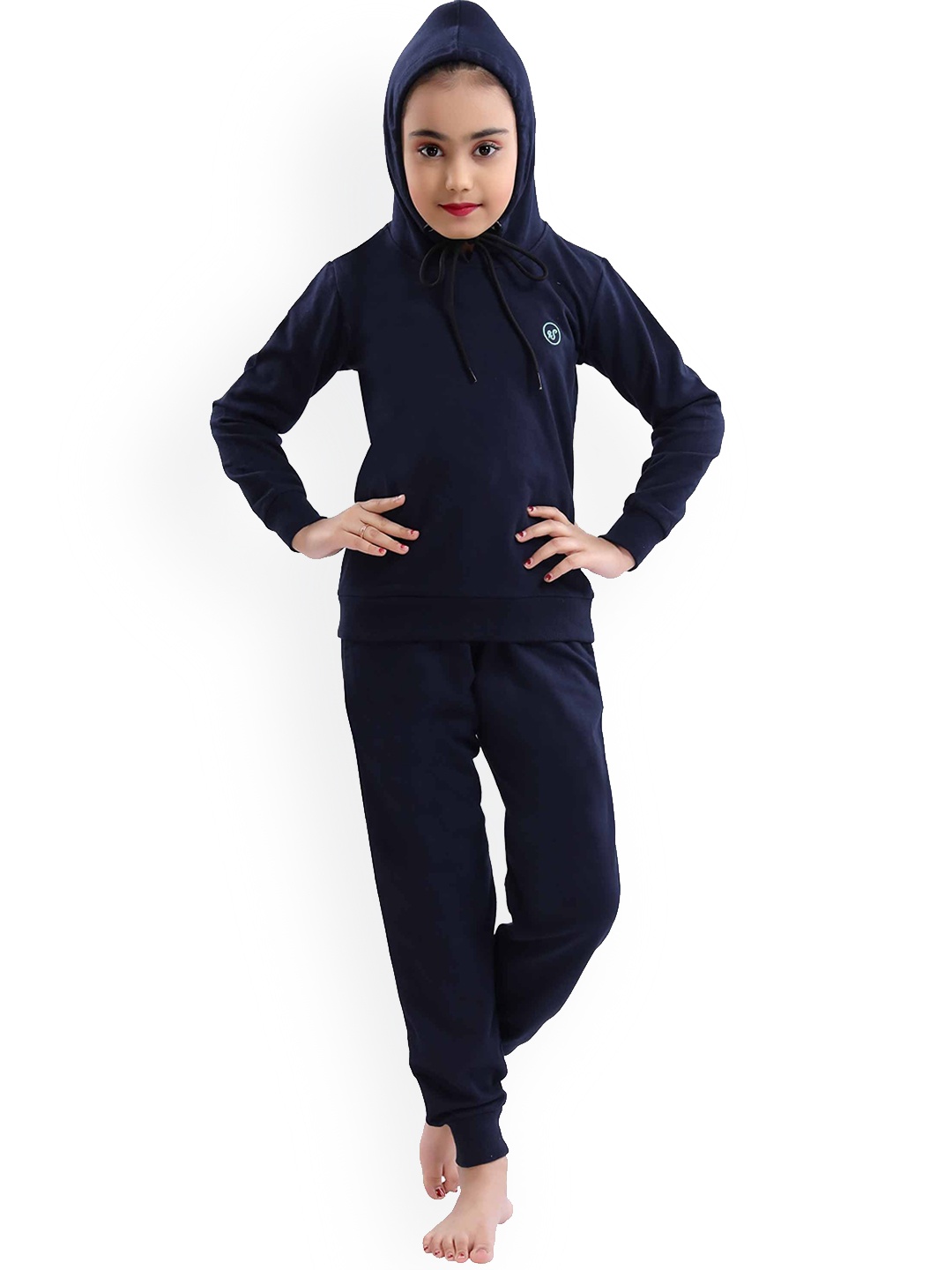 

9shines Label Girls Navy Blue Night suit