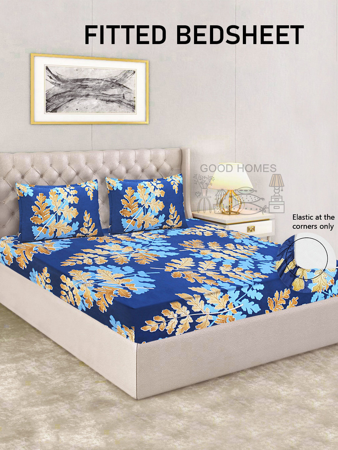 

Good Homes by Home Candy Unisex Blue Bedsheets