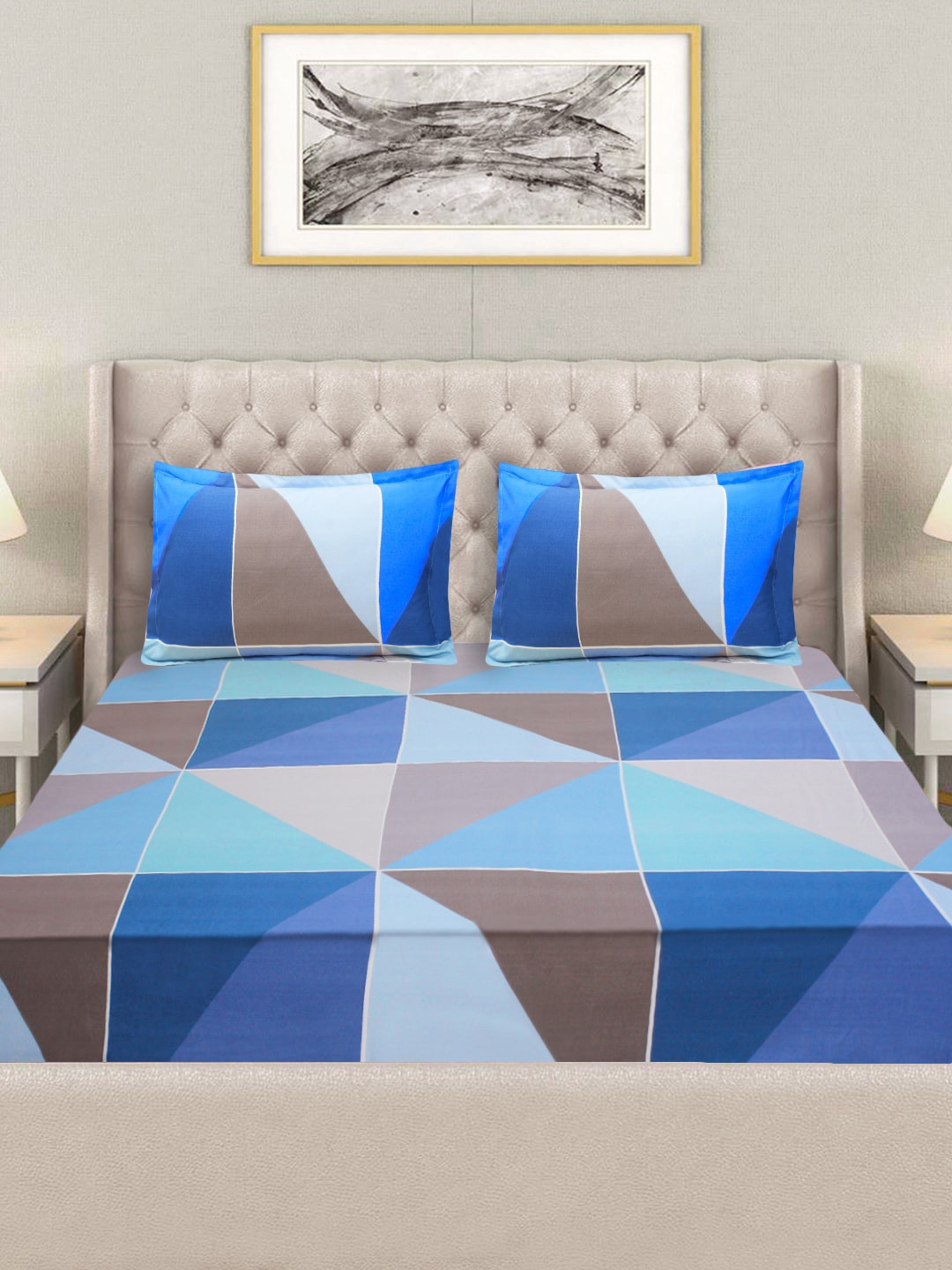 

Good Homes by Home Candy Unisex Blue Bedsheets