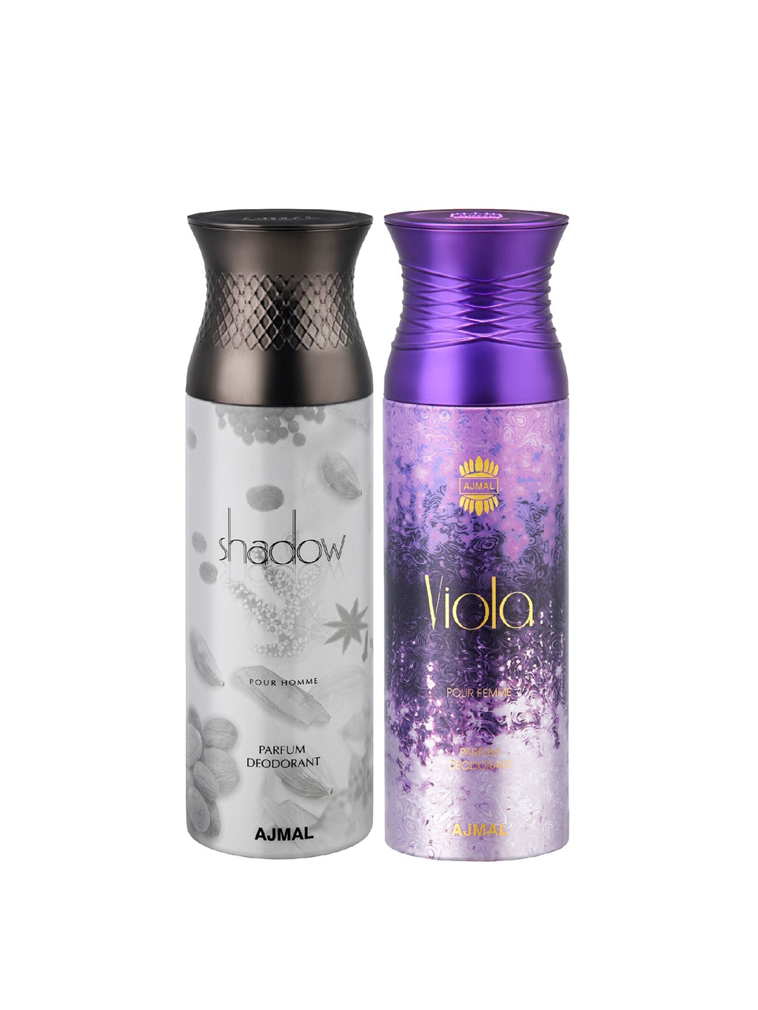 

Ajmal Set of 2 Shadowhomme & ViolaherDeo 200ml, Purple