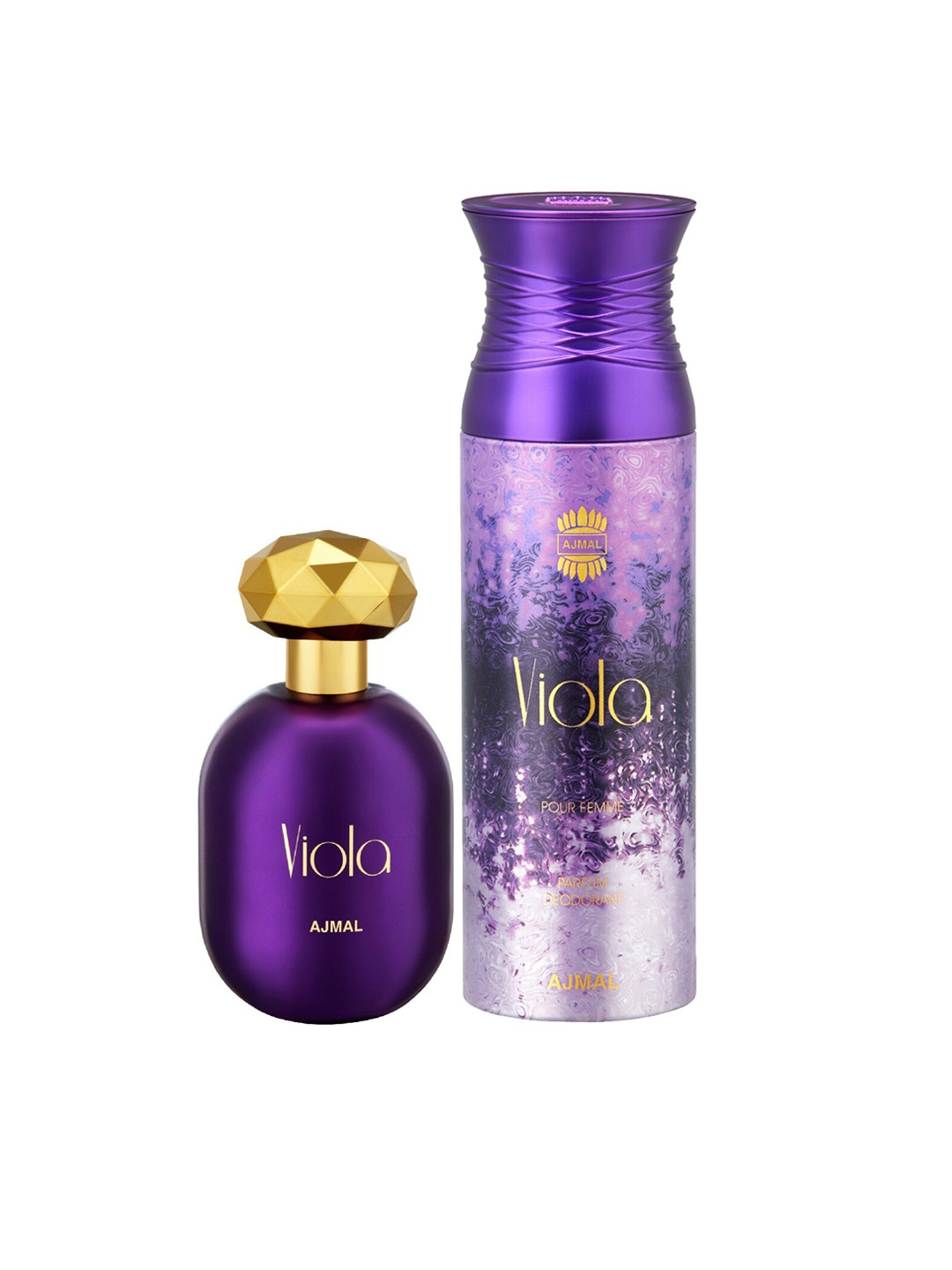 

Ajmal Set Of 2 Shadow Homme & Viola Spray 275 ml, Purple