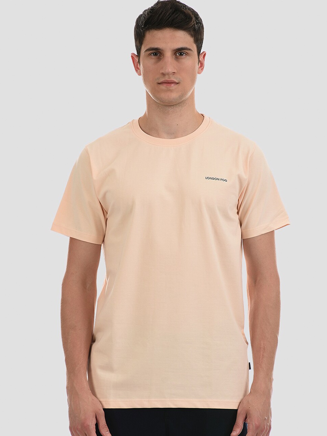 

LONDON FOG Men Orange T-shirt
