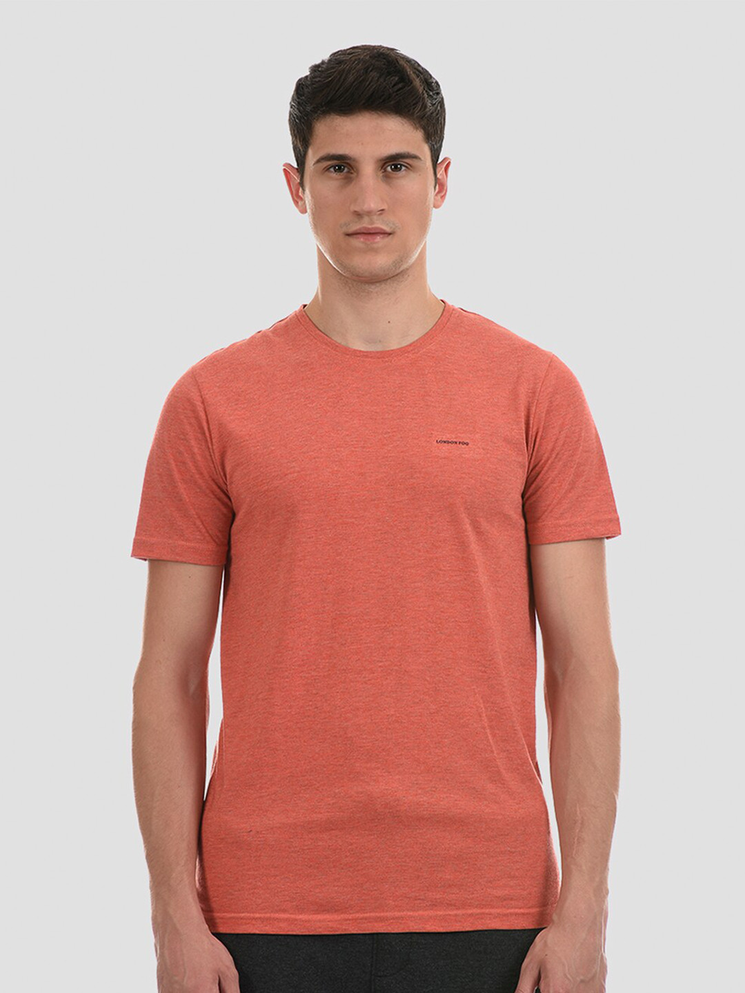 

LONDON FOG Men Orange T-shirt