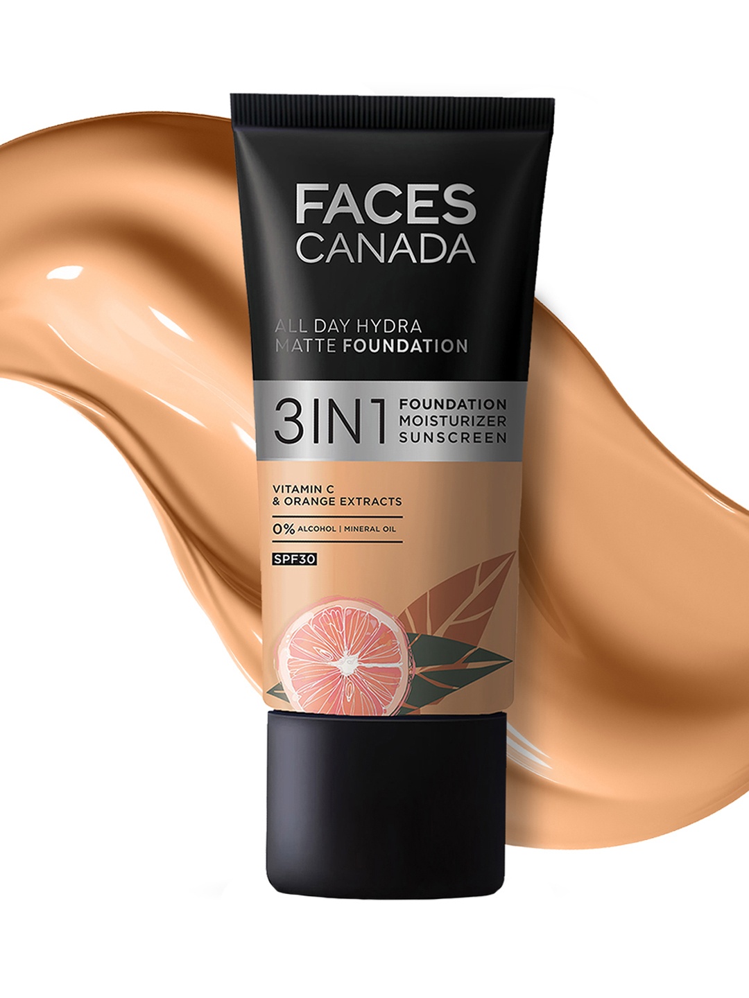 

FACES CANADA 3-in-1 All Day Hydra Matte SPF30 Foundation 25ml - Golden Beige 032