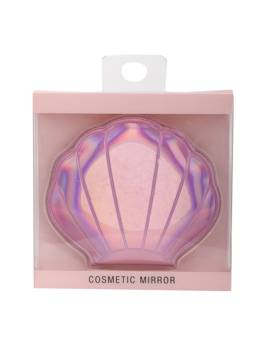 

FOREVER 21 Purple Shell-Shaped Mirror