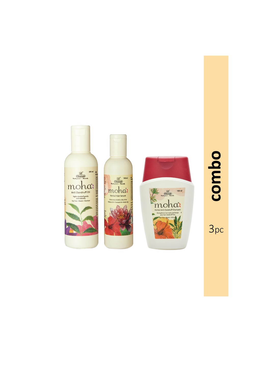 

moha Pink Hair Care Kit