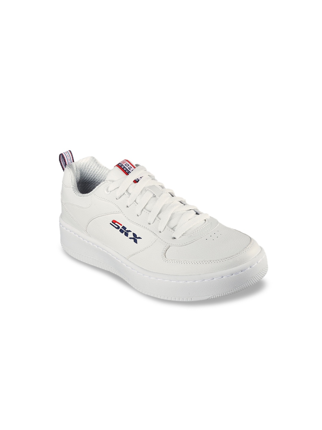 

Skechers Men White Solid Sneakers