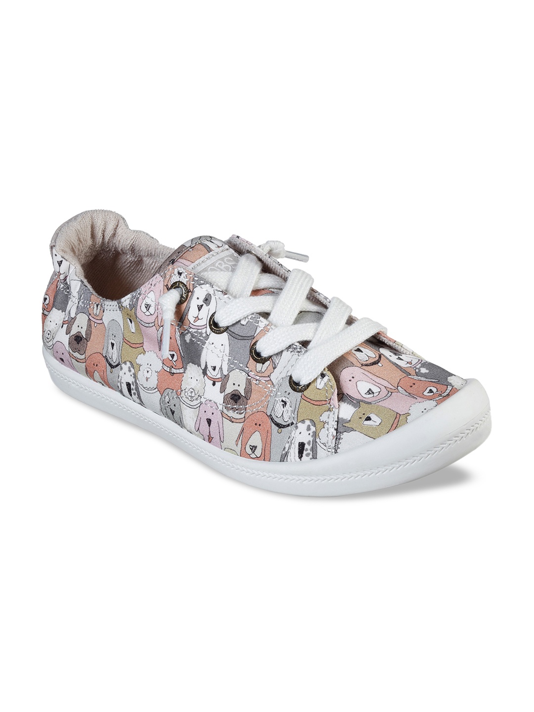 

Skechers Women Brown & Grey Printed Sneakers Casual Shoes
