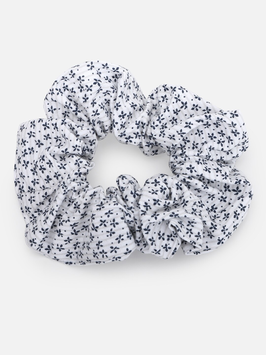 

FOREVER 21 Women White & Blue Ponytail Holders
