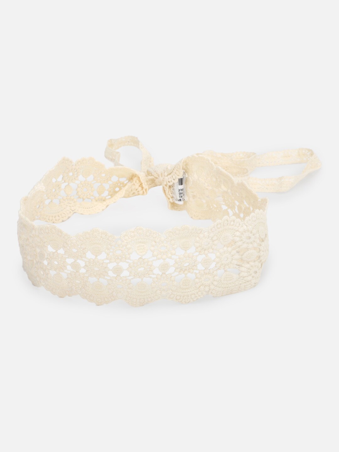 

FOREVER 21 Women Cream-Coloured Hairband