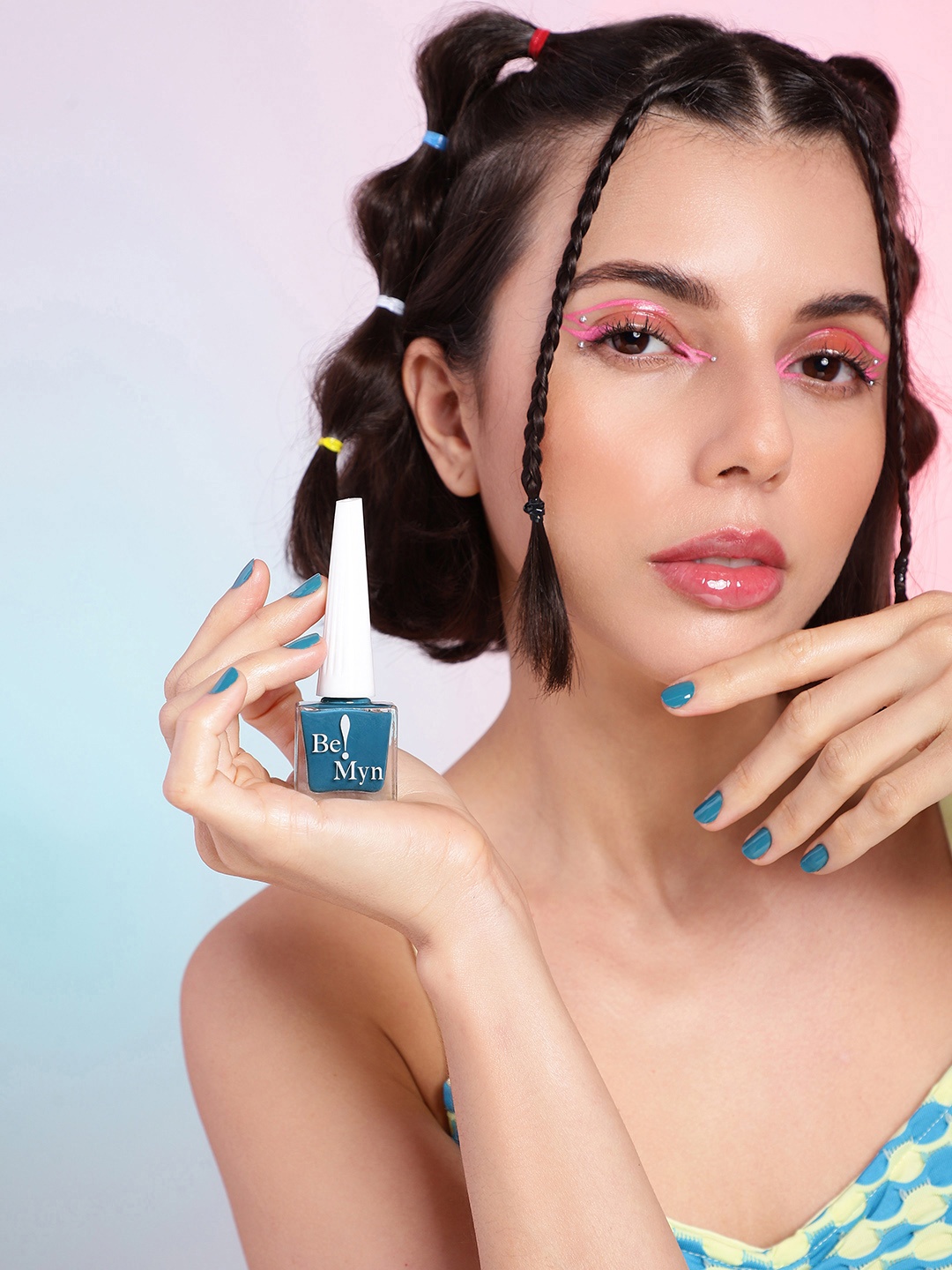 

Be!Myn Ultra-Glossy Quick Drying Nail Lacquer 8 ml - Seal Teal