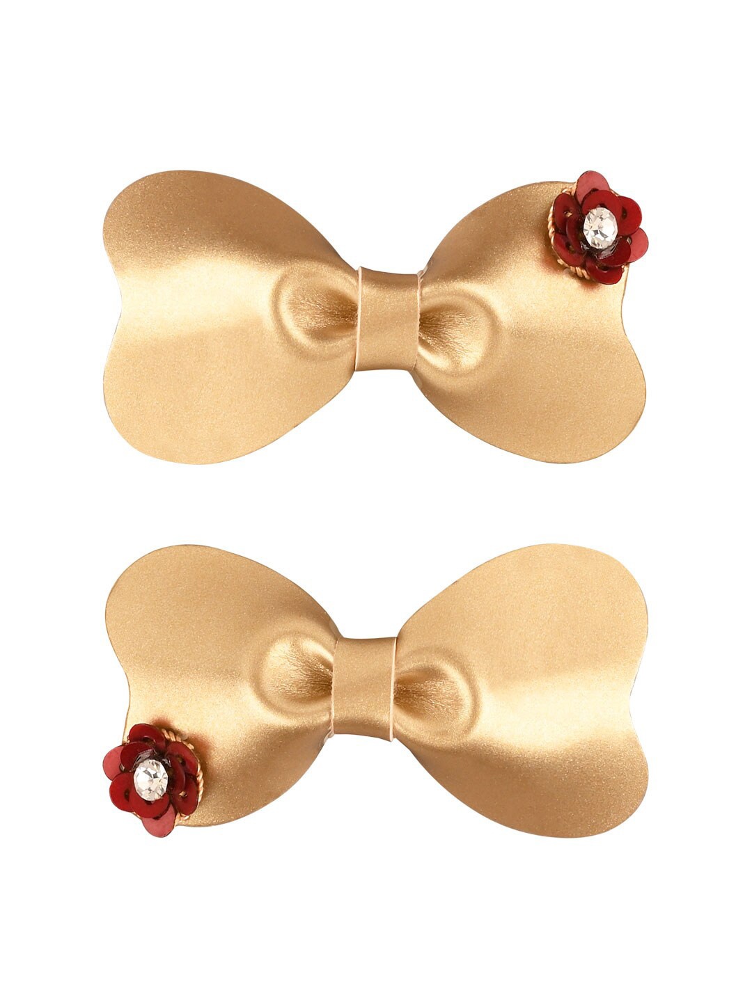 

Aye Candy Girls Gold-Toned Embellished Alligator Hair Clip