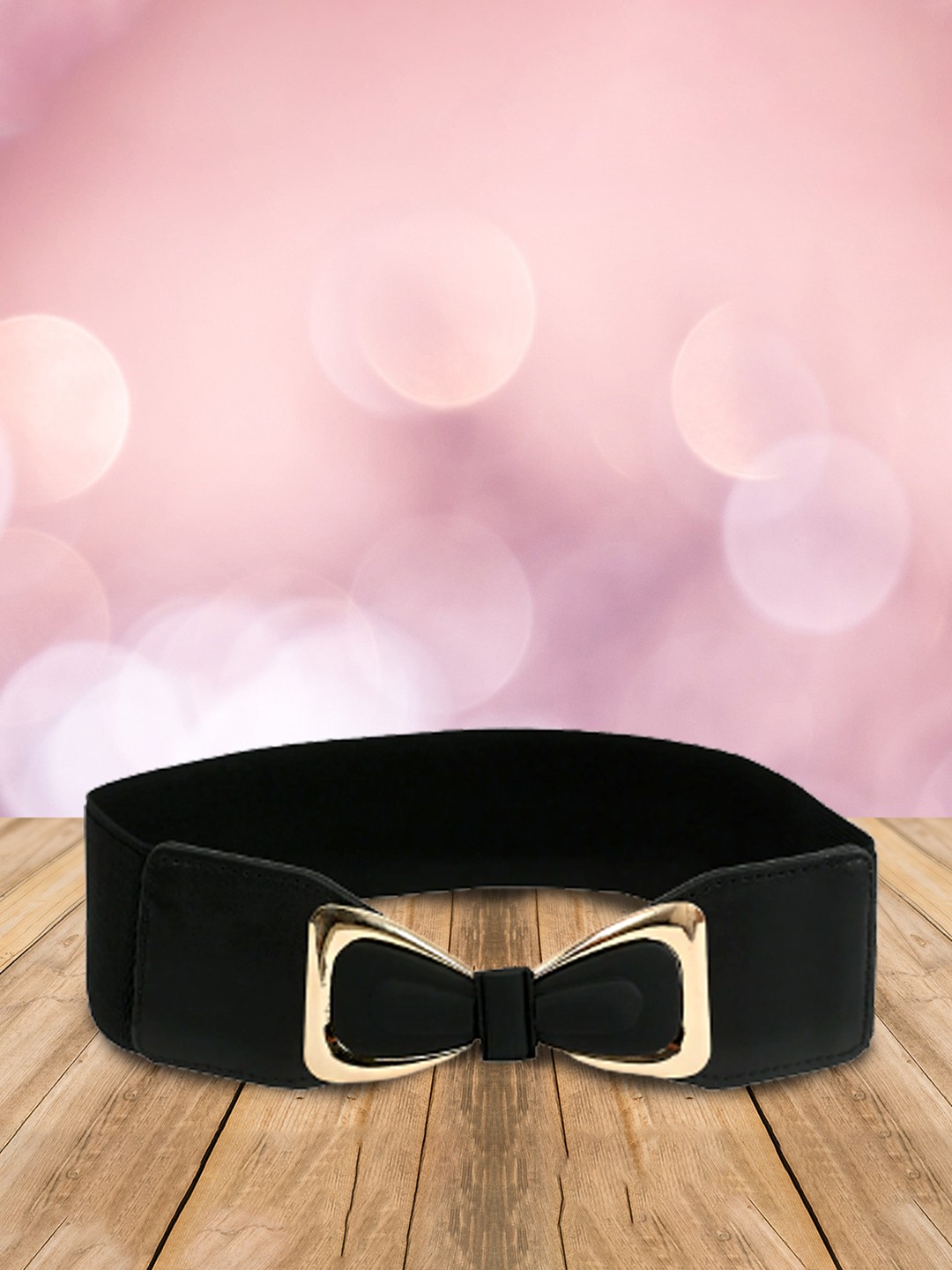 

Kastner Women Black Stretchable Waist Belt