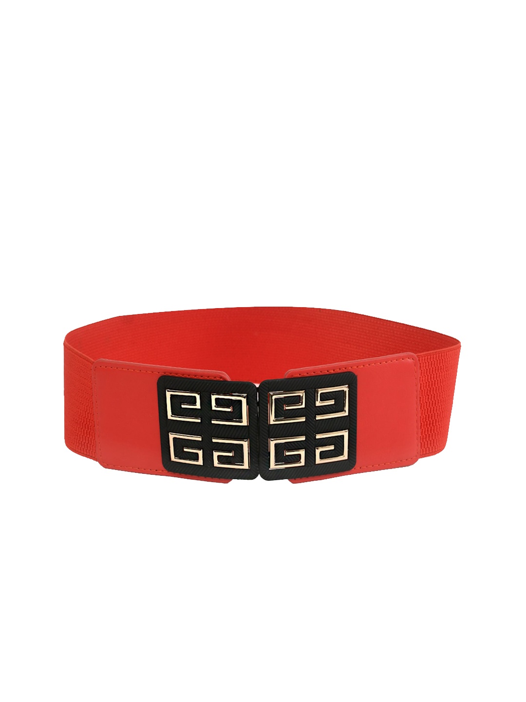 

Kastner Women Red Stretchable Canvas Belt