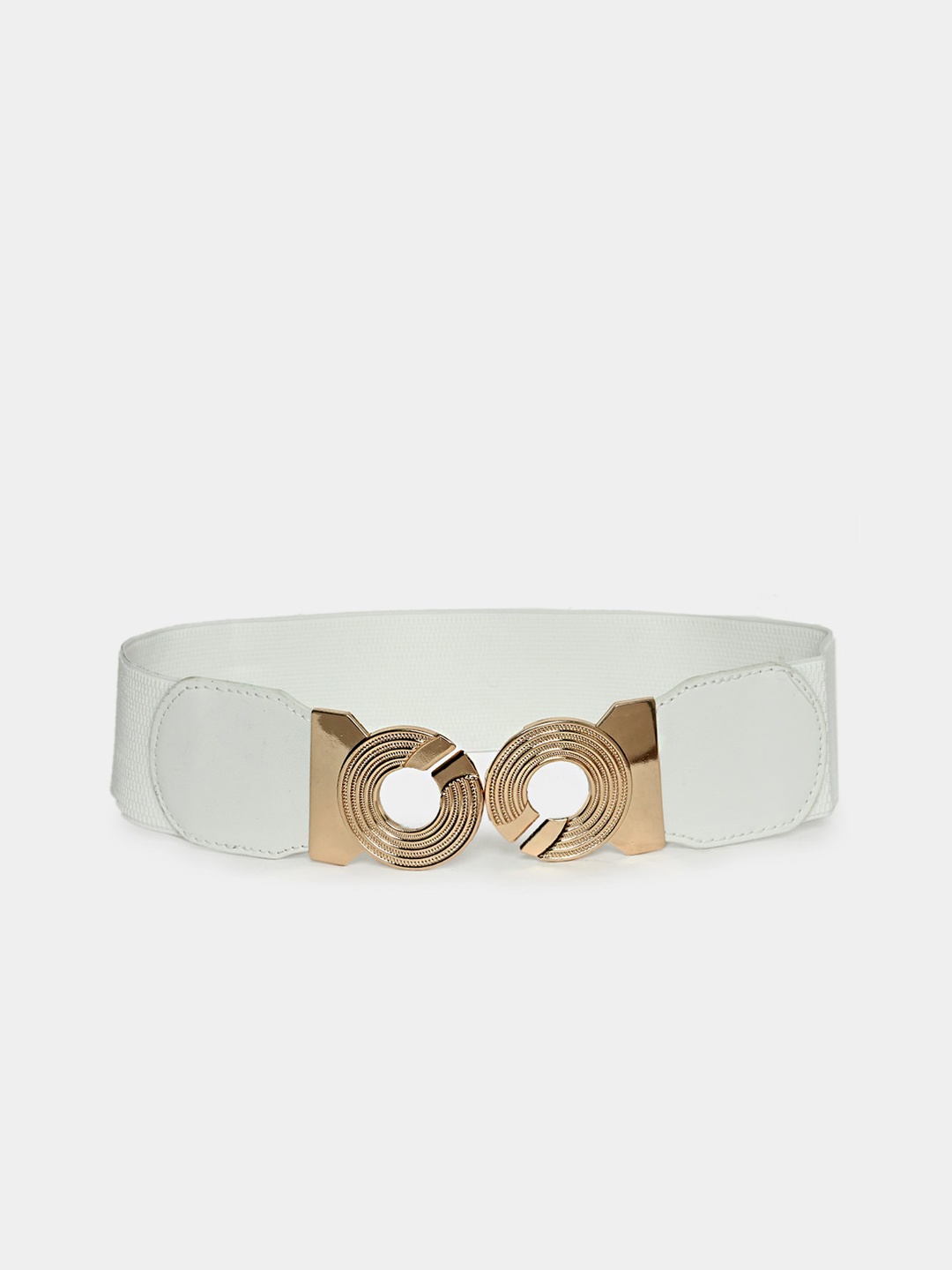 

Kastner Women White Stretchable Canvas Belt
