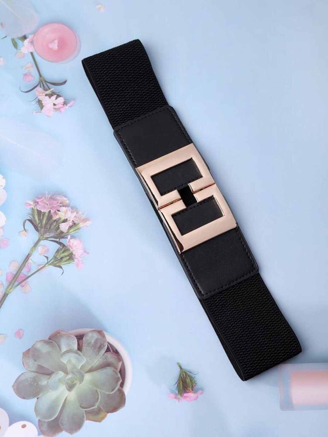 

Kastner Women Black Stretchable Waist Belt