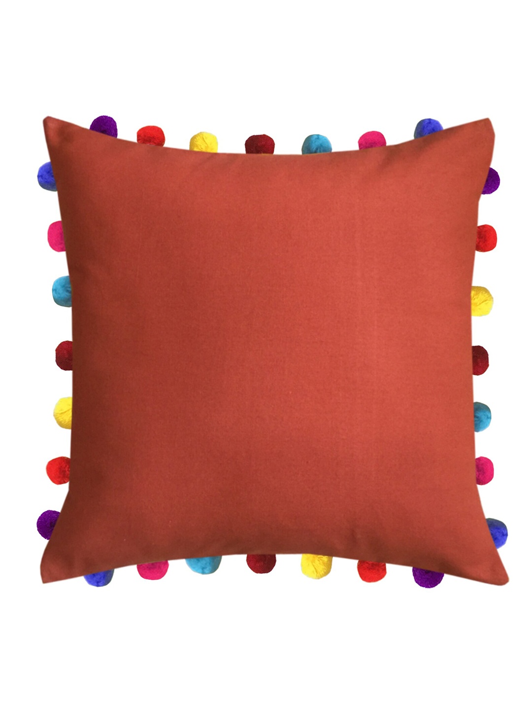 

Lushomes Copper-Toned & Yellow Square Cushion Covers
