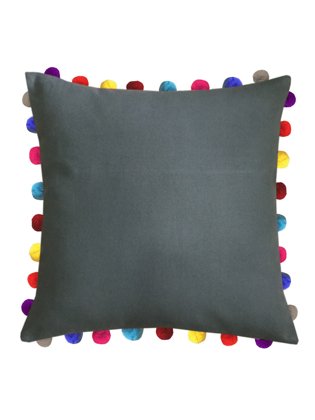 

Lushomes Grey & Yellow Square Cushion Covers