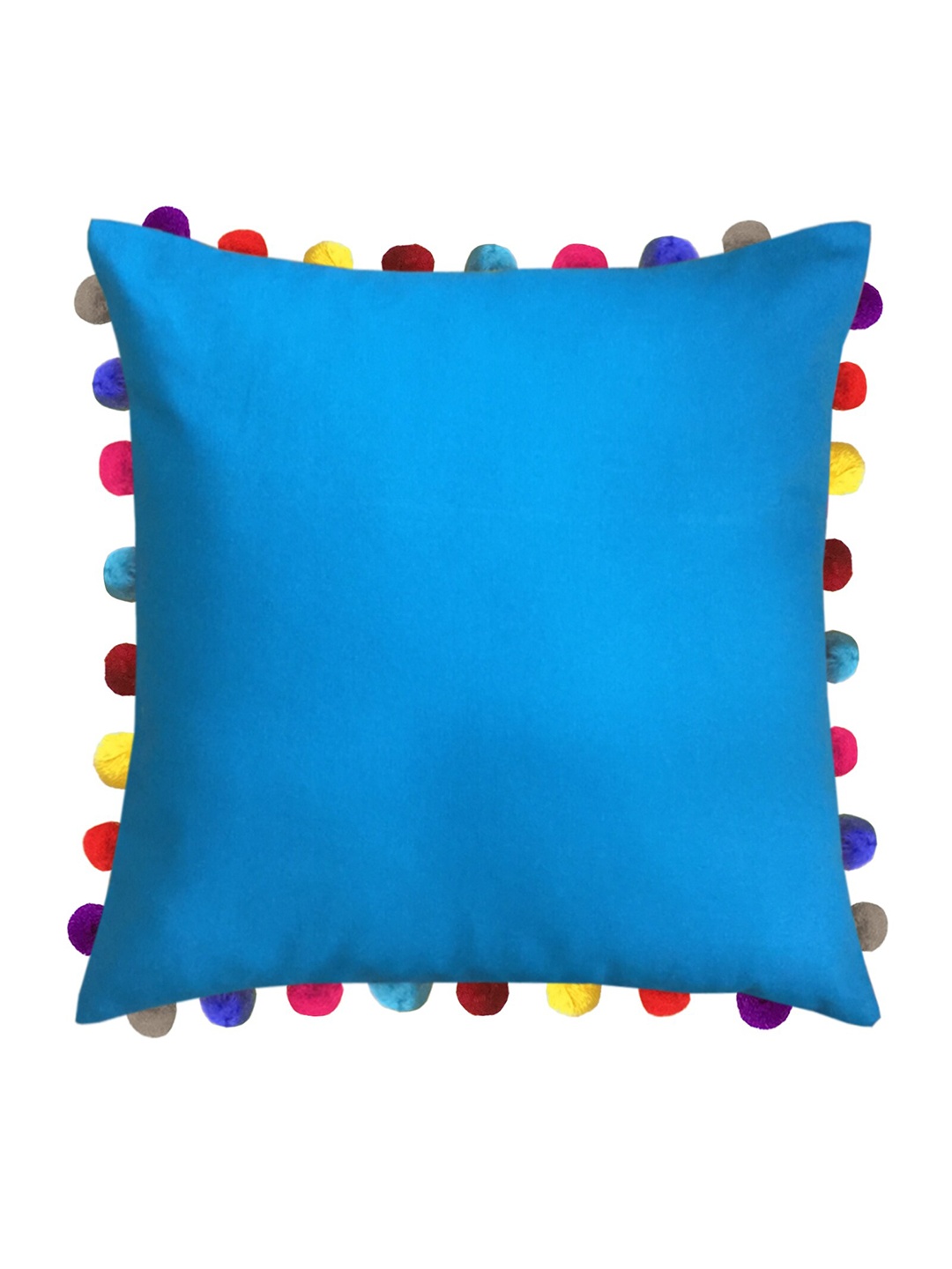 

Lushomes Blue & Yellow Square Cushion Covers