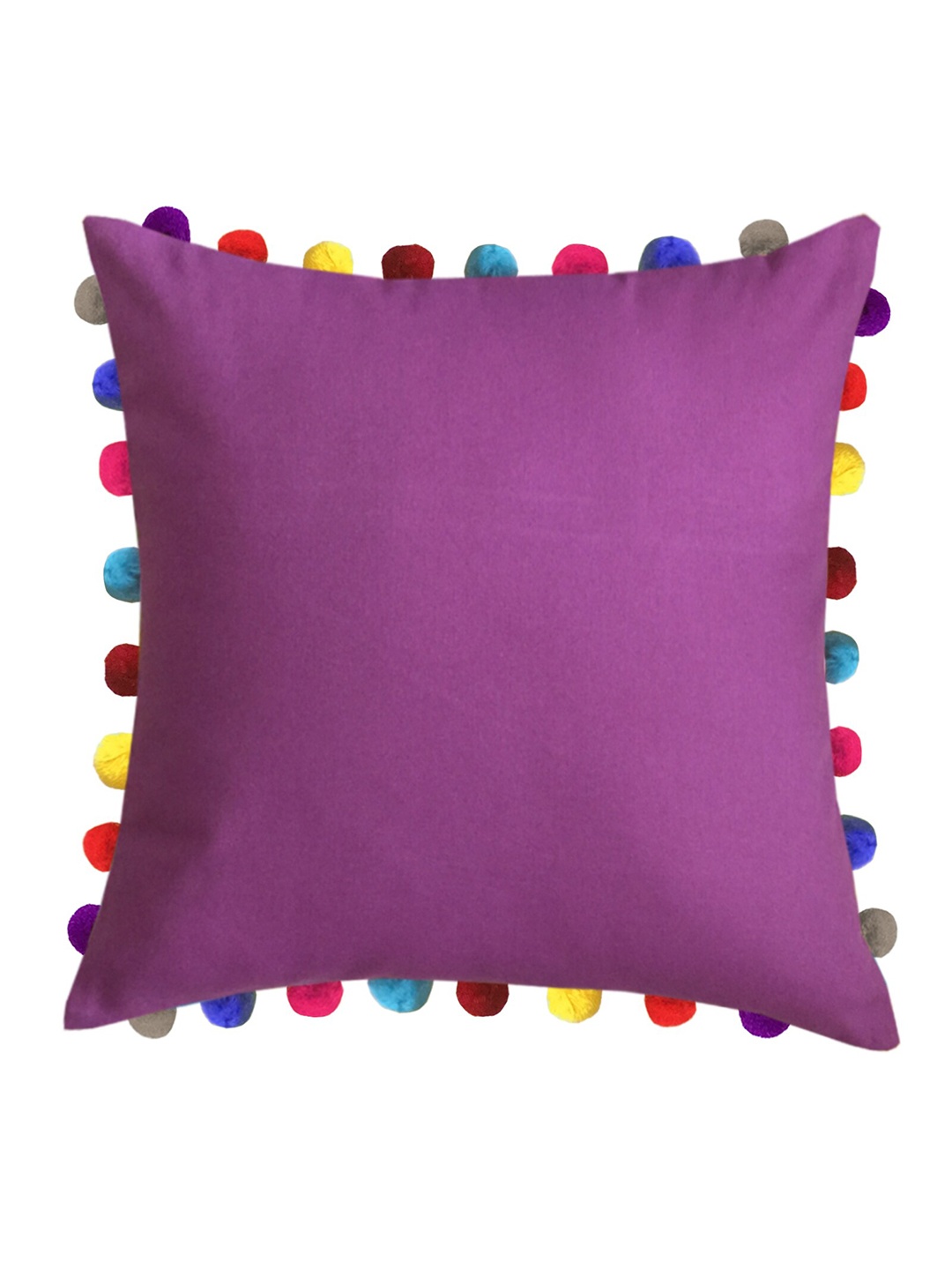 

Lushomes Purple & Blue Square Cushion Covers