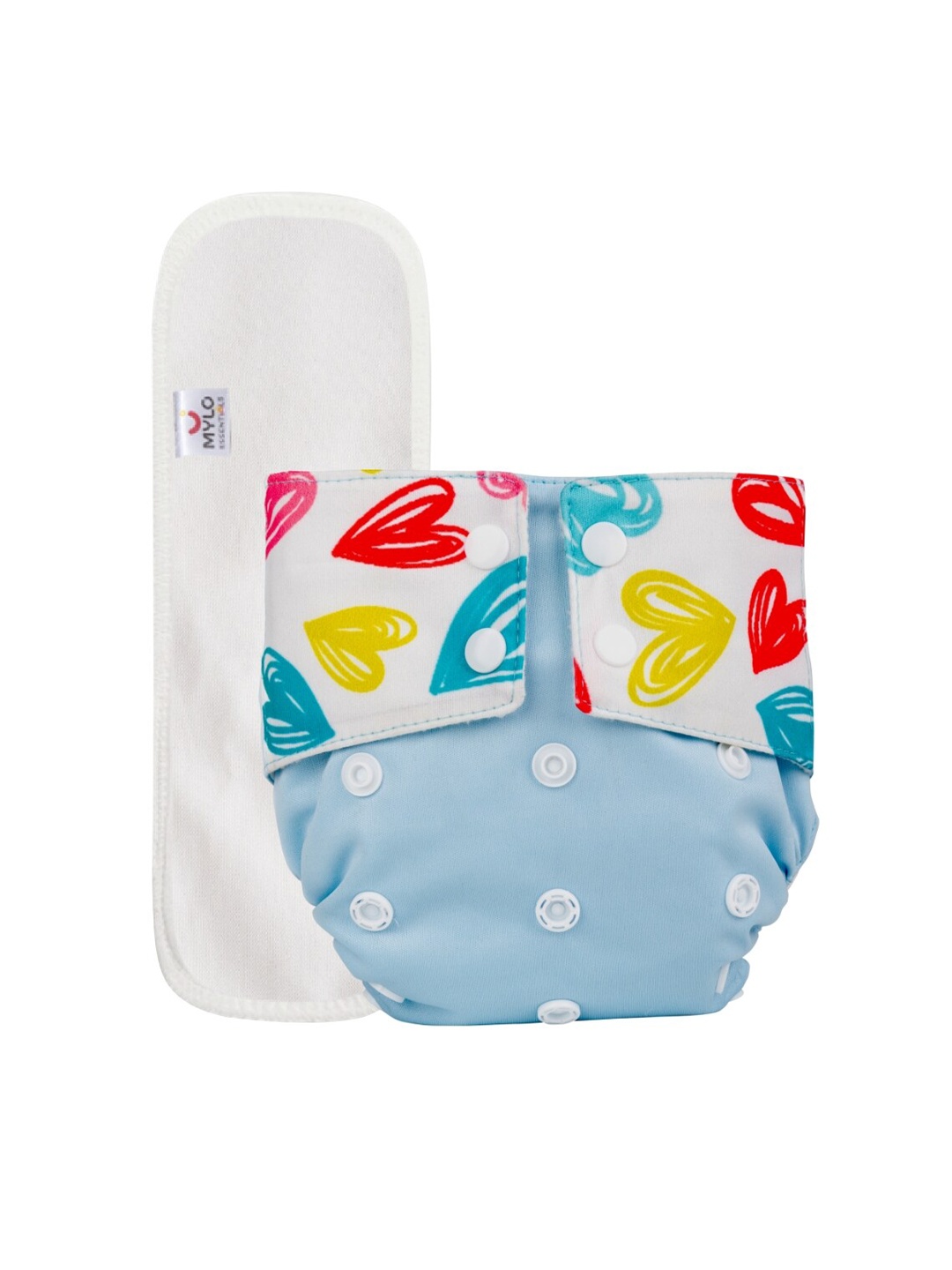 Mylo Reusable Cloth Diaper, Multi