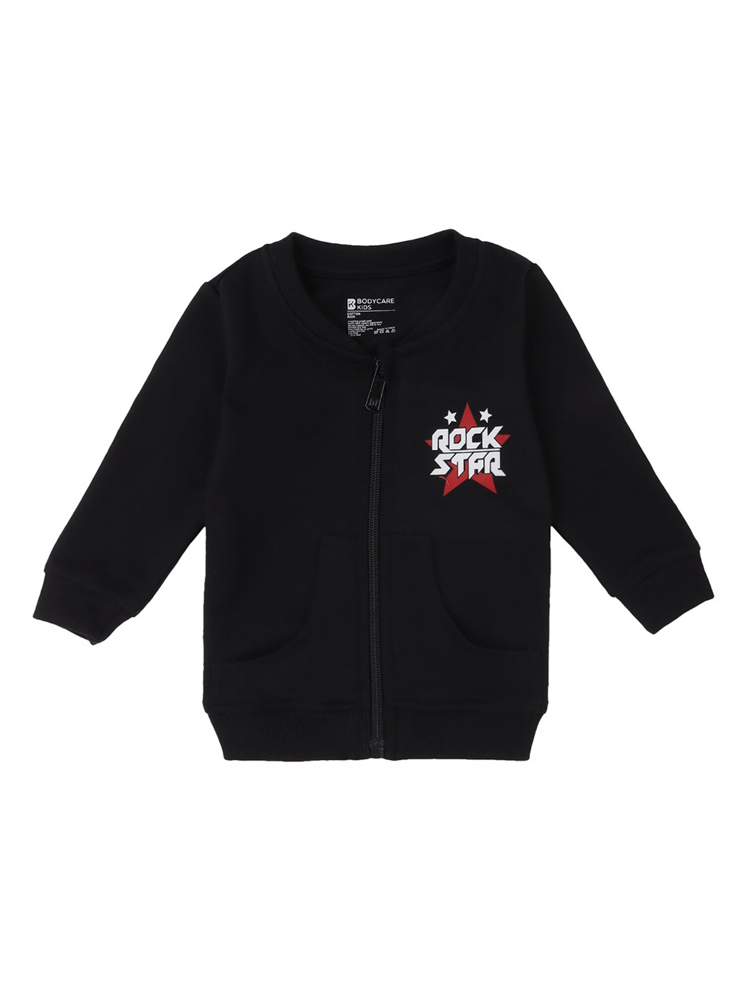 

Bodycare Boys Black Lightweight Bomber with Embroidered Jacket