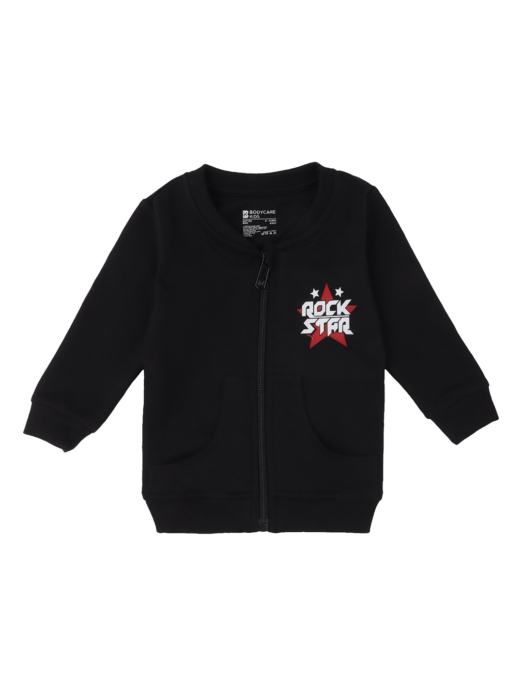 

Bodycare Boys Black Lightweight Bomber with Embroidered Jacket