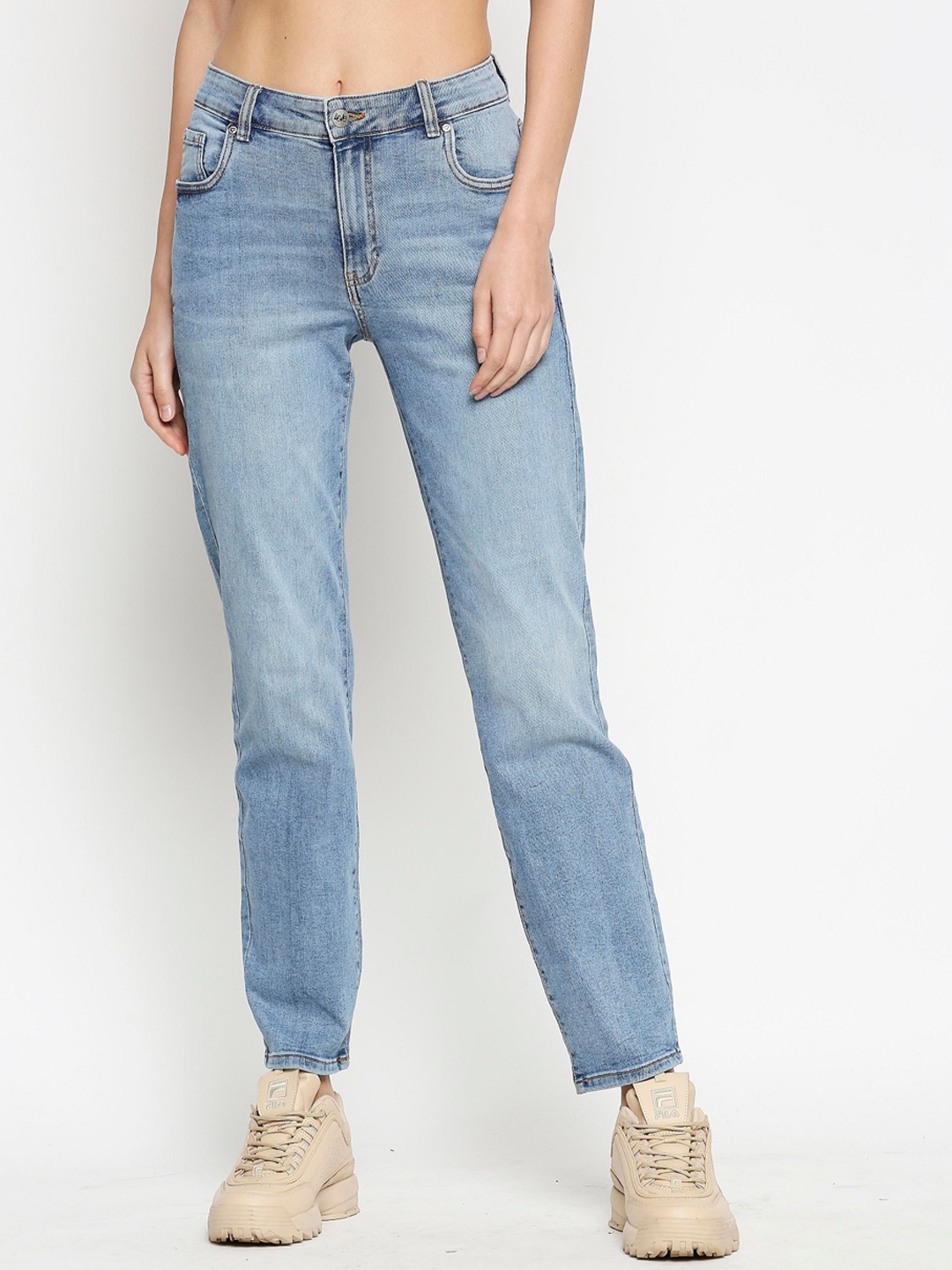 

LOVEGEN Women Blue Slim Fit Light Fade Stretchable Jeans