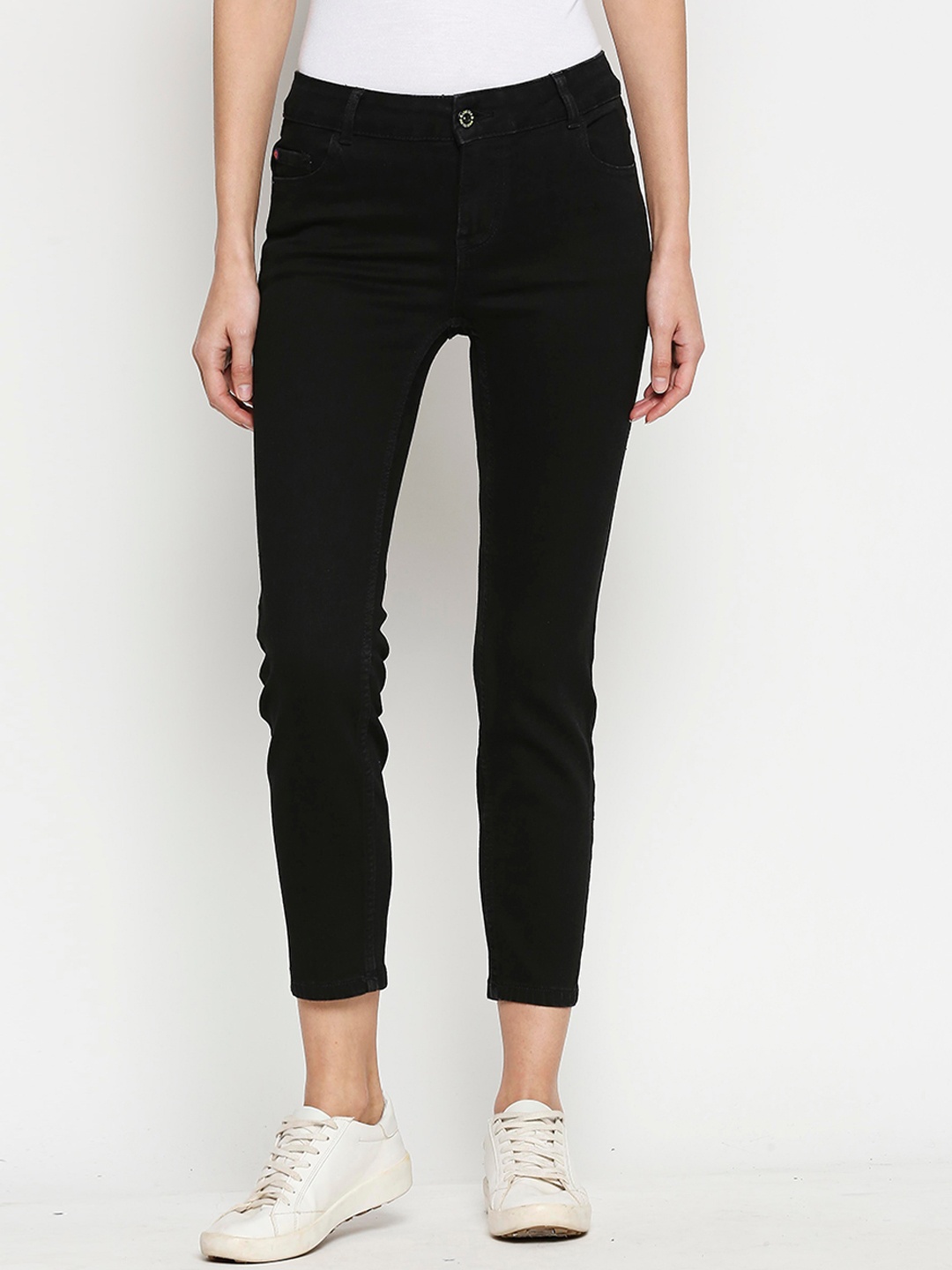 

LOVEGEN Women Black Skinny Fit Stretchable Jeans