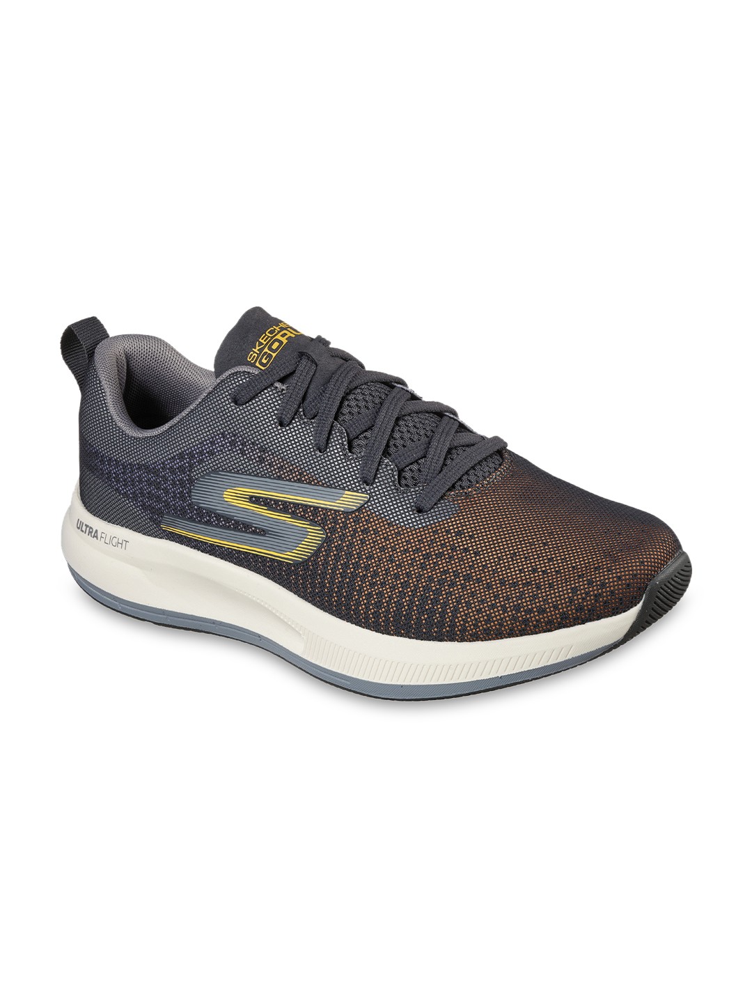 

Skechers Men Charcoal Sports Shoes
