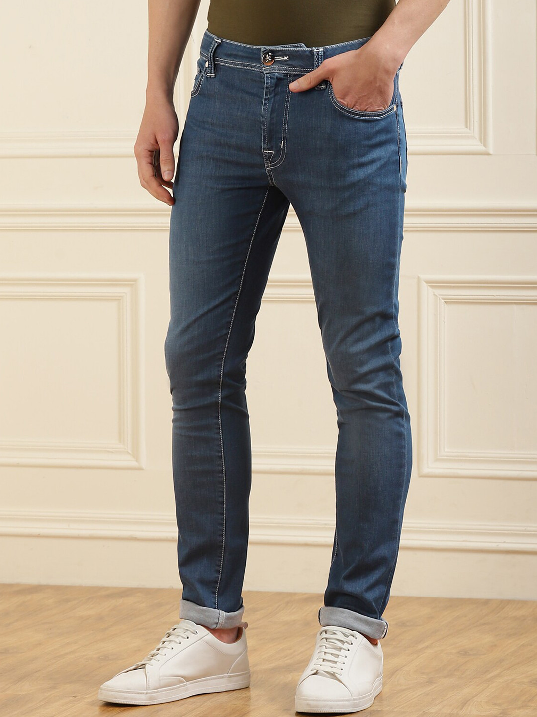 

Tramarossa Men Blue Slim Fit Jeans
