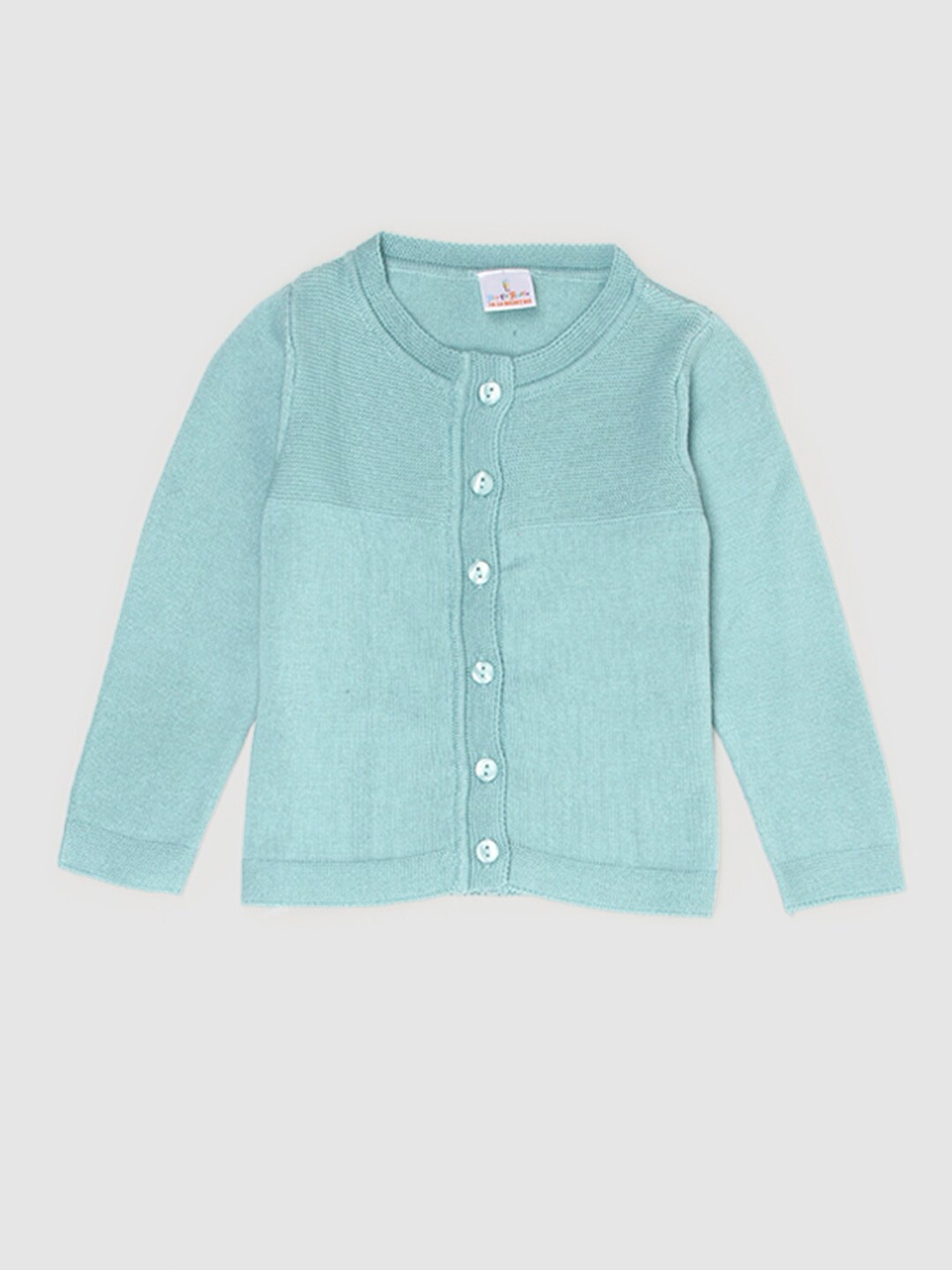 

PORTOBELLO Girls Green & White Cardigan