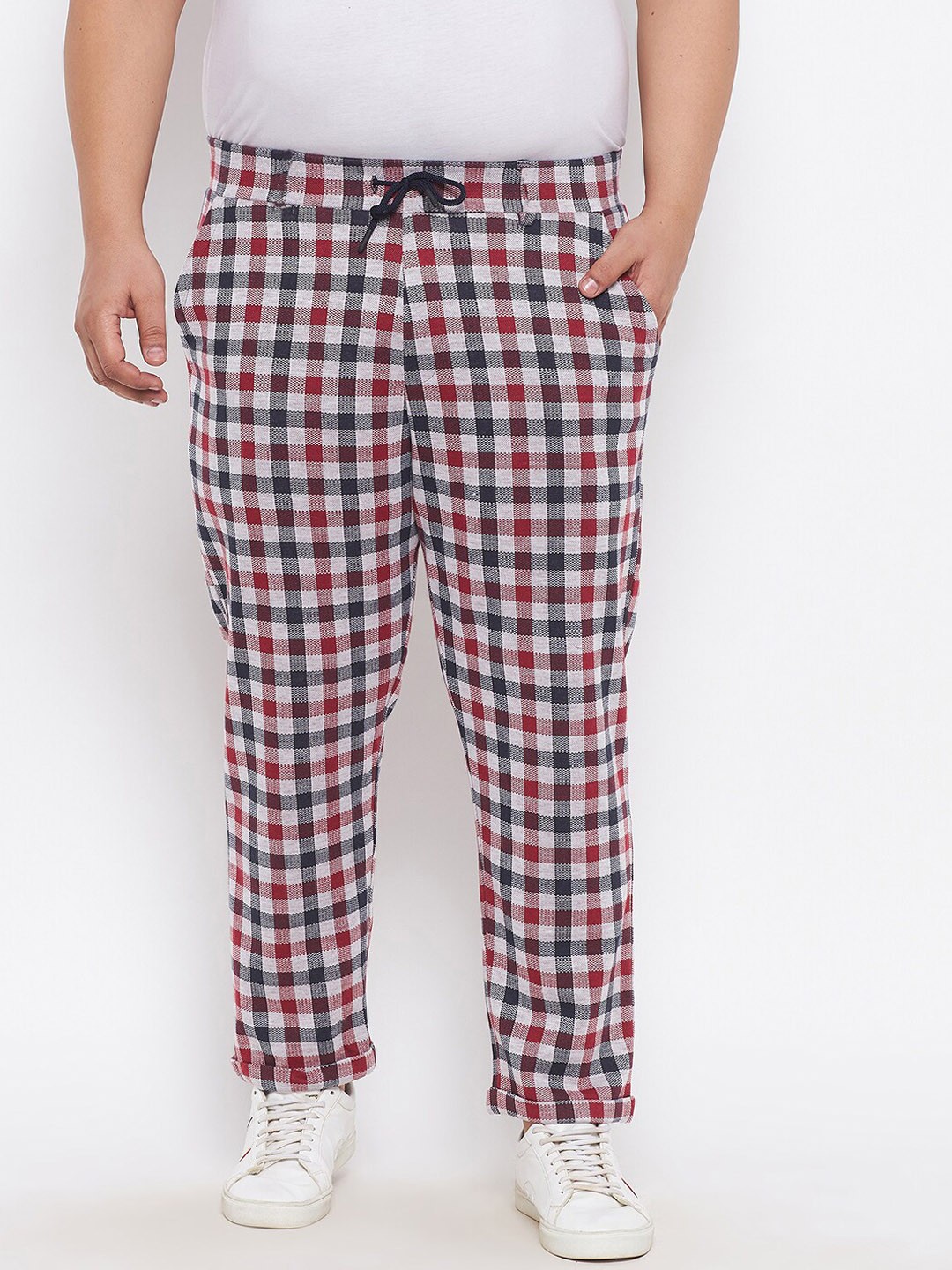

AUSTIVO Men Multicolored Slim Fit Cotton Track Pants, Multi