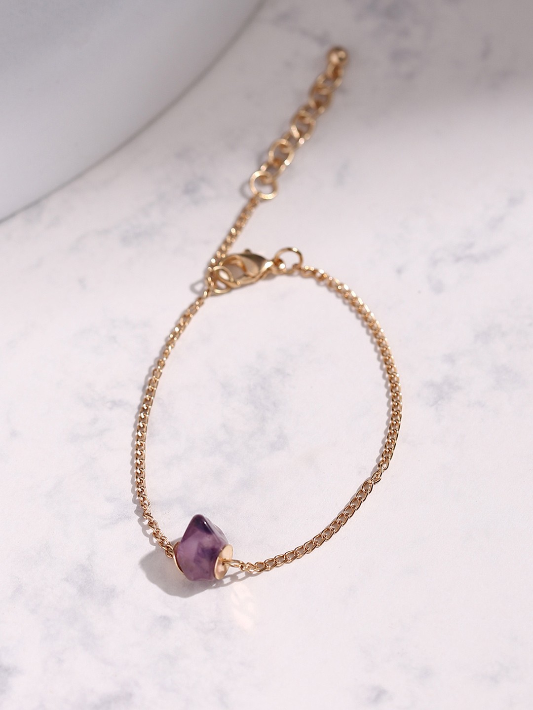 

DEEBACO Women Multi Bracelet, Rose gold