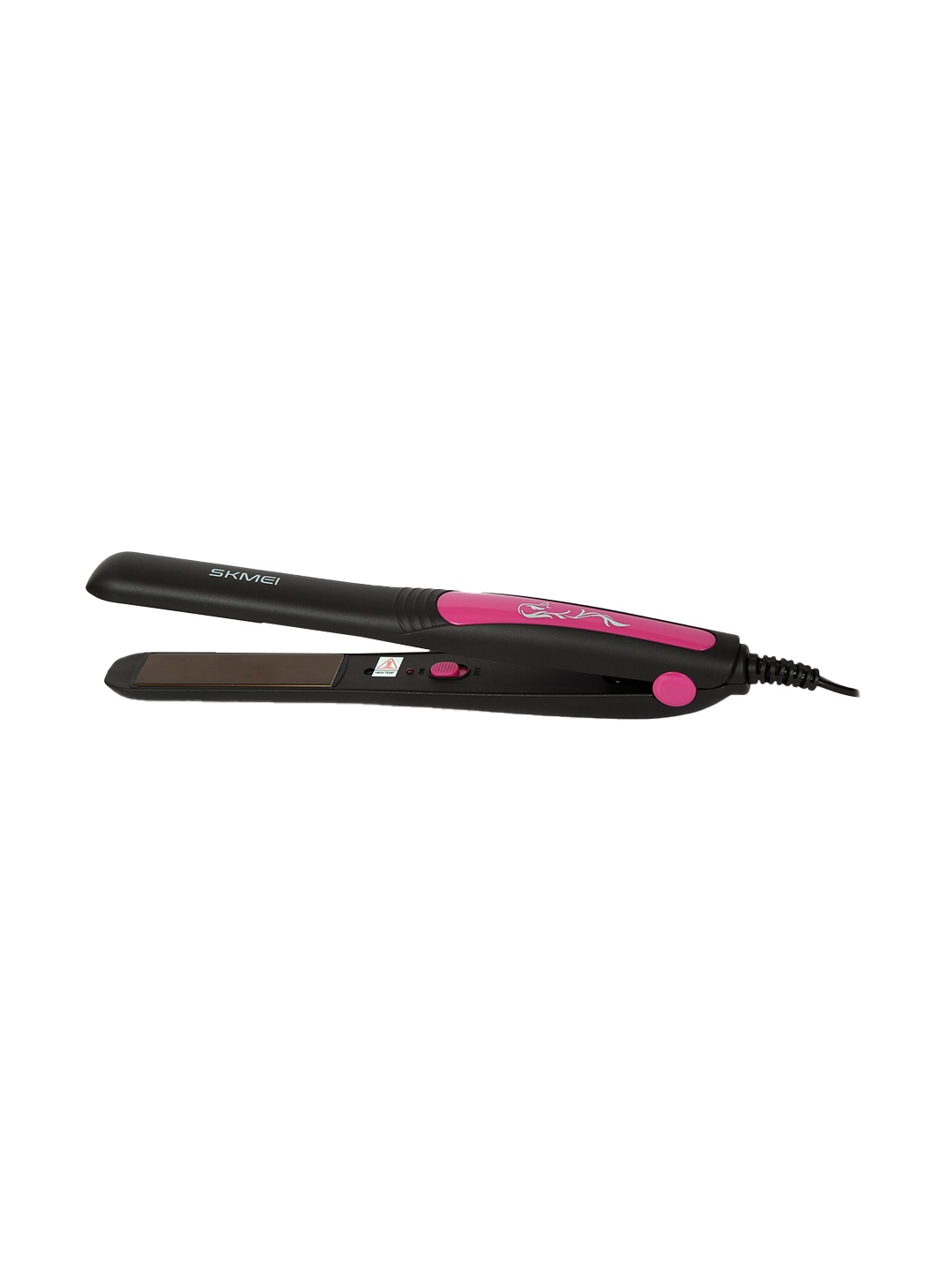 

Skmei Black 328 Wide & Longer Titanium Plate Hair Straightener