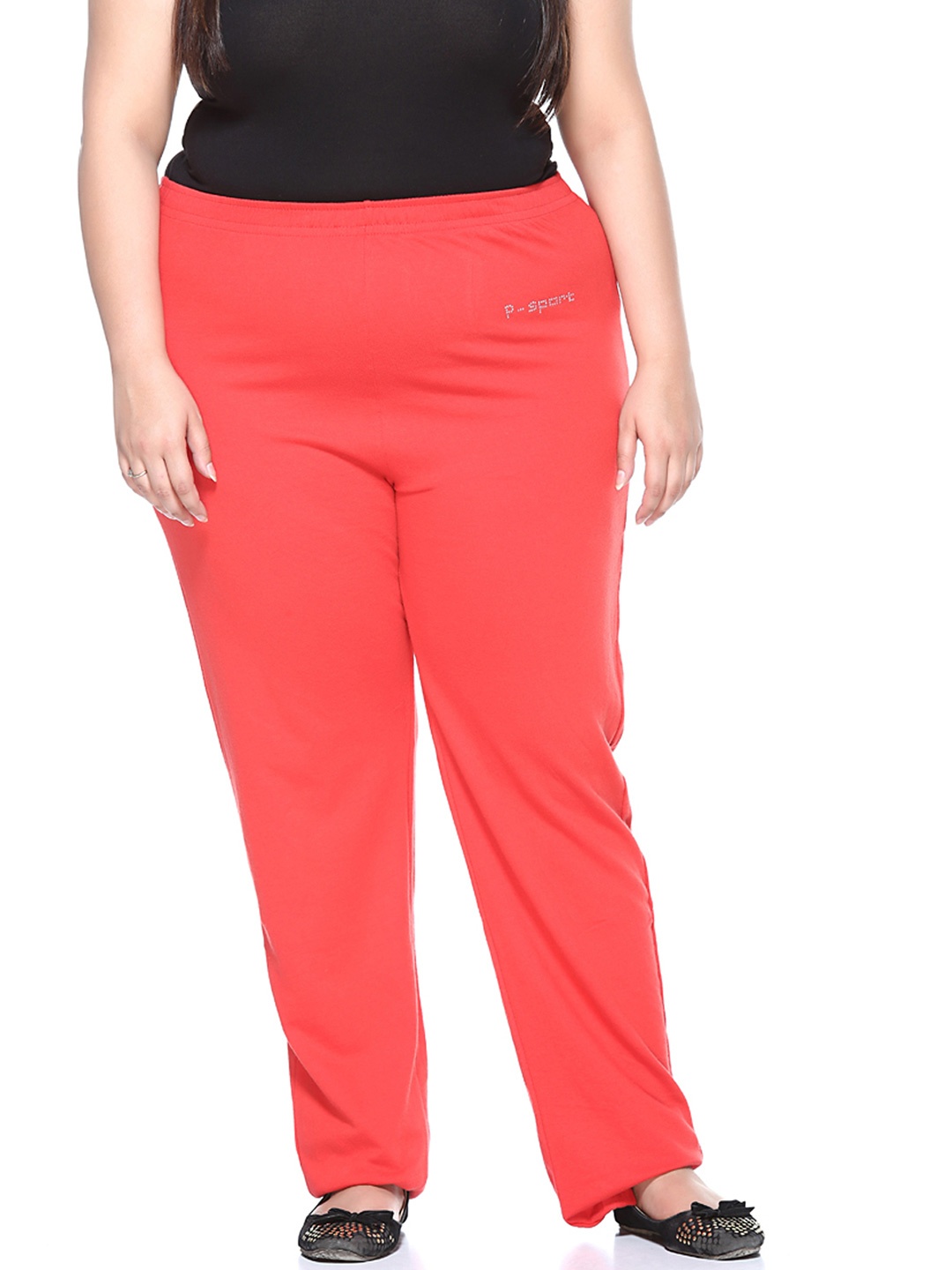 

plusS Orange Track Pants