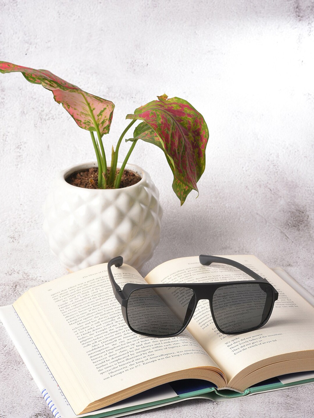 

HAUTE SAUCE by Campus Sutra Unisex Black Lens & Black Wayfarer Sunglasses with UV Protected Lens